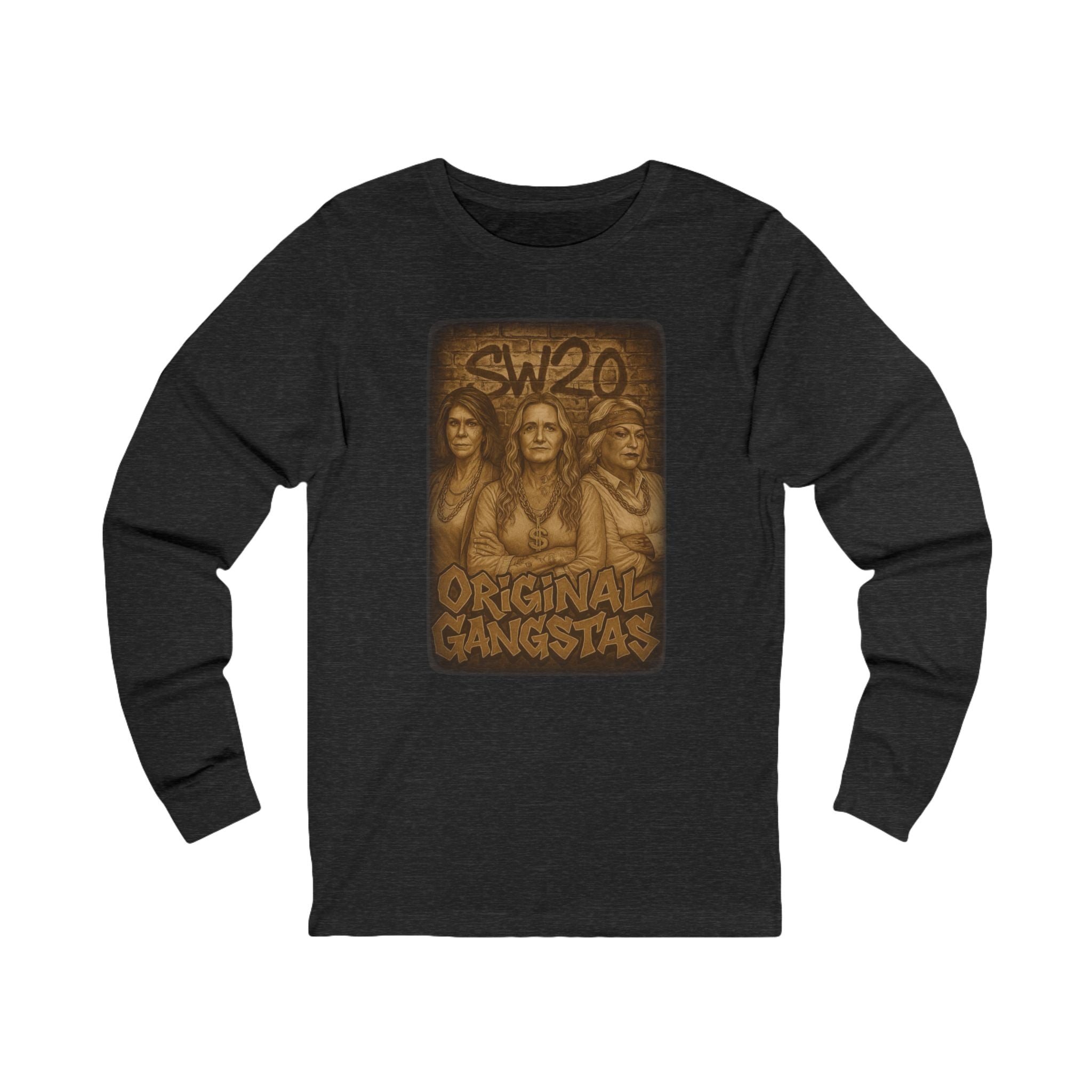 "Original Gangstas" - Unisex Jersey Long Sleeve Tee