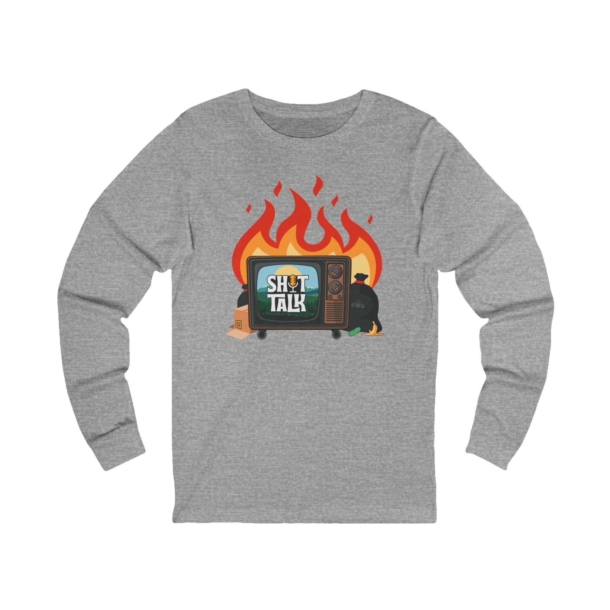 "Shit Talk" Official - Unisex Jersey Long Sleeve Tee