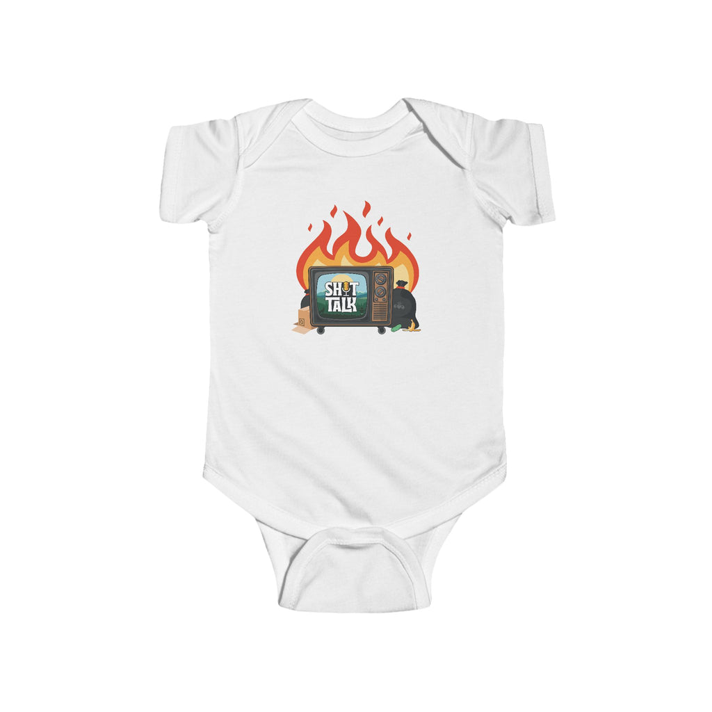 "Shit Talk" Official Logo - Infant Bodysuit