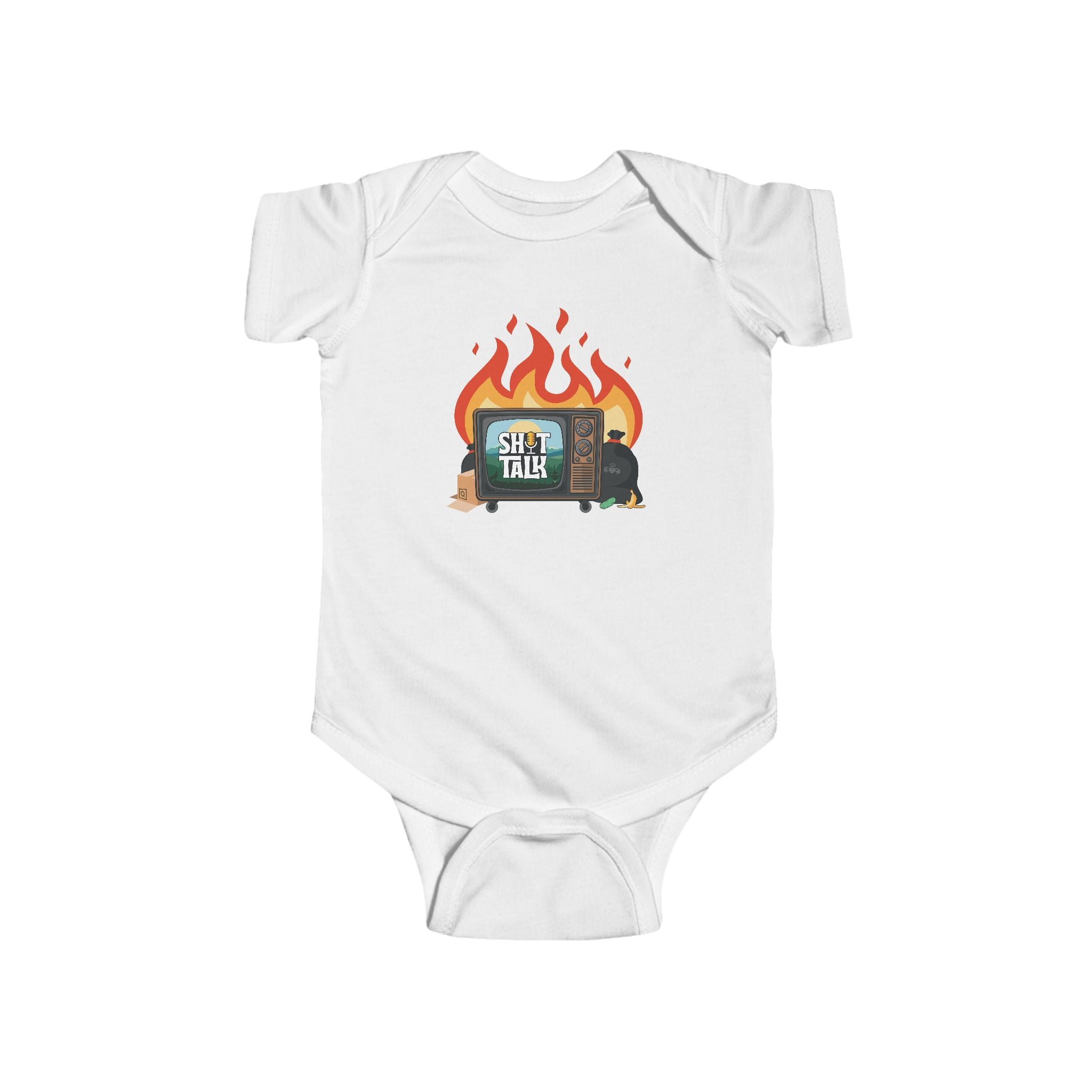 "Shit Talk" Official Logo - Infant Bodysuit