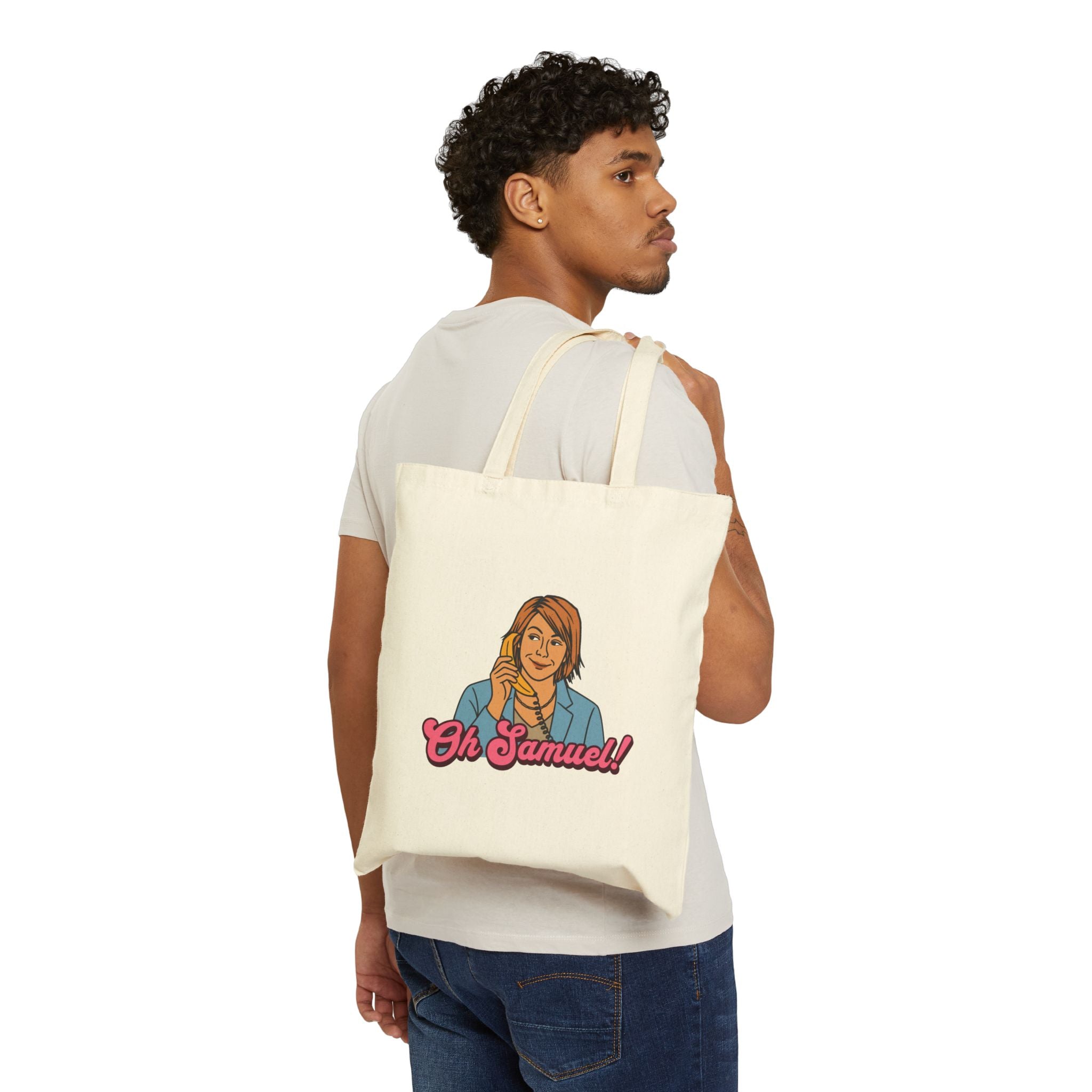 "Oh Samuel" - Canvas Tote Bag
