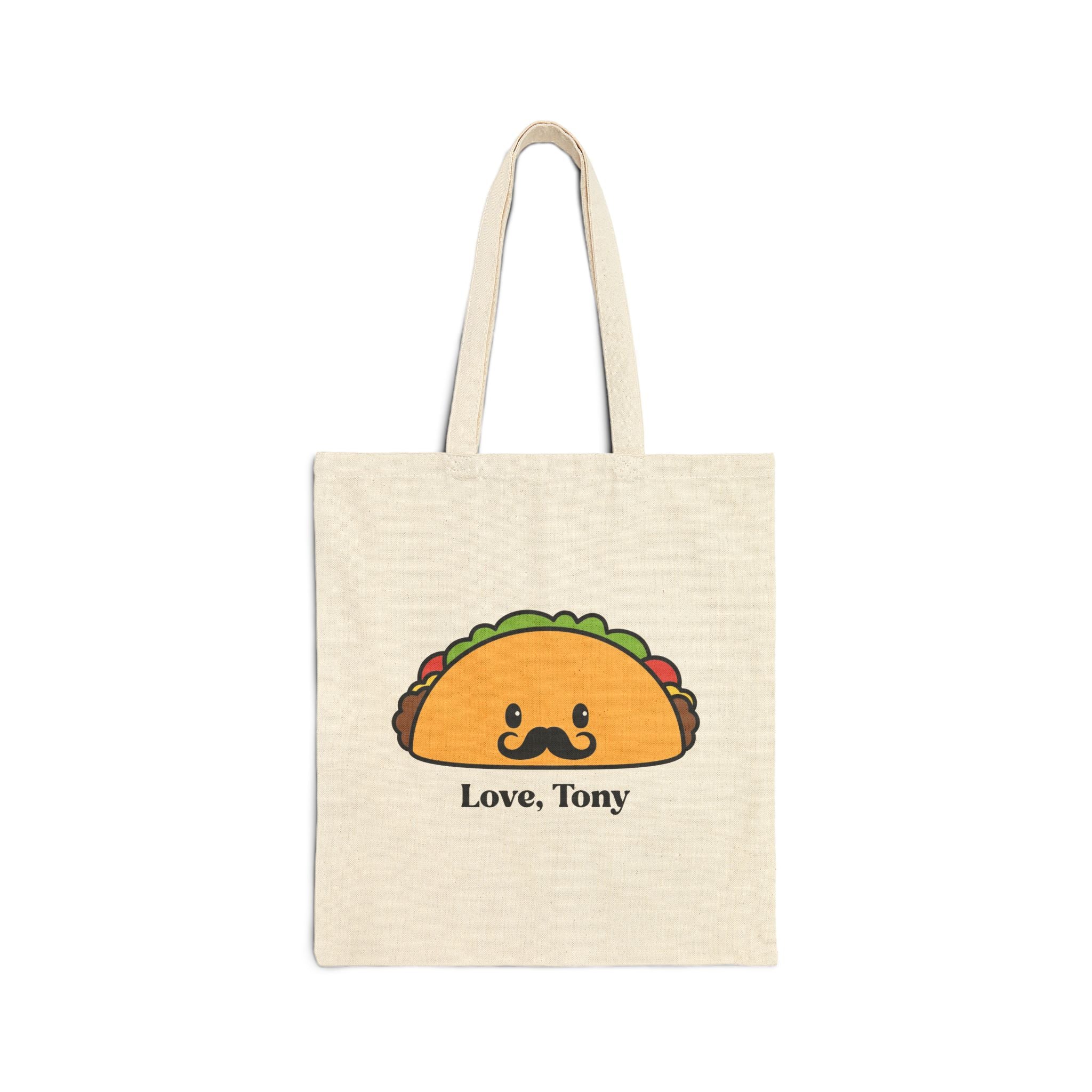"Love, Tony" - Canvas Tote Bag