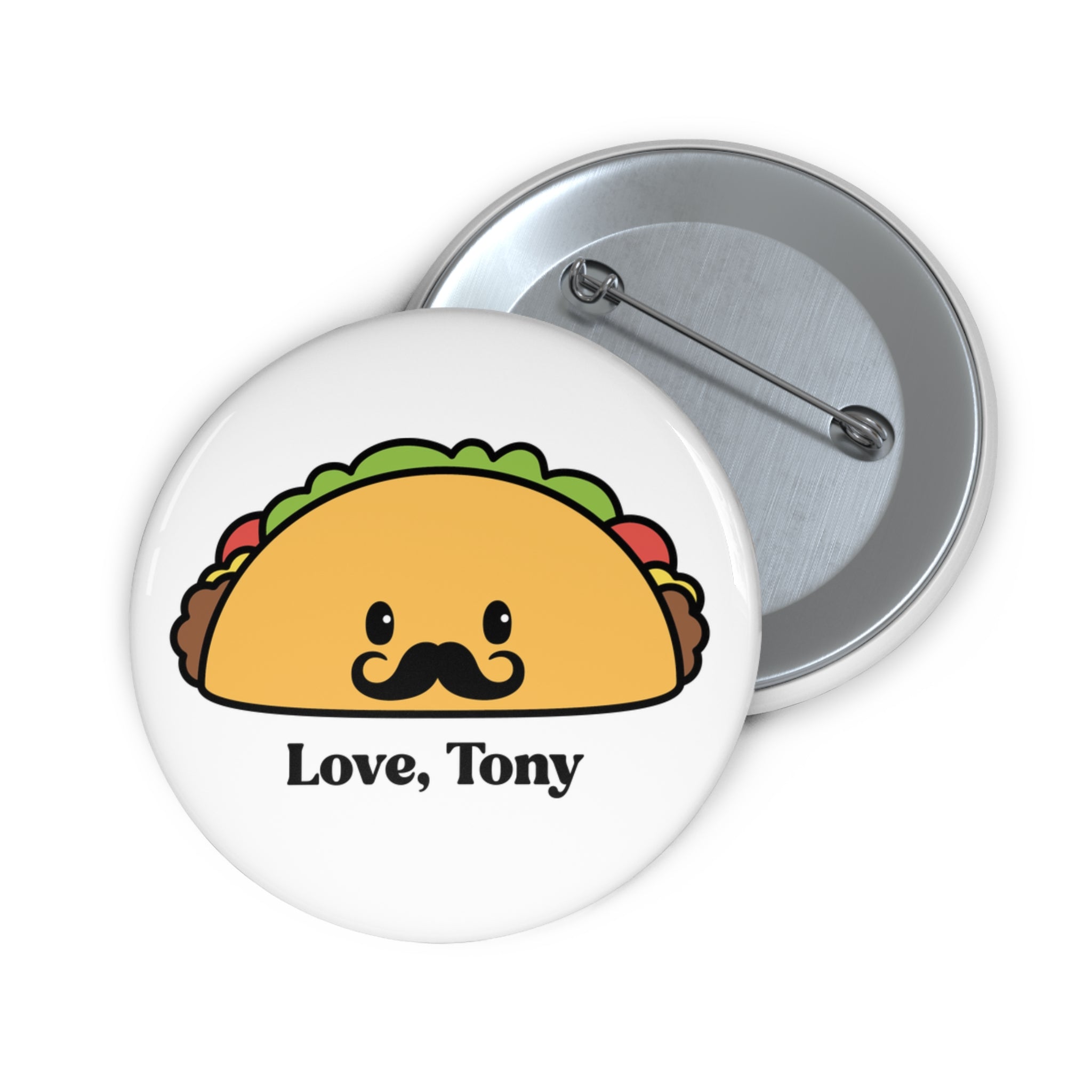 "Love, Tony" - Pin Button