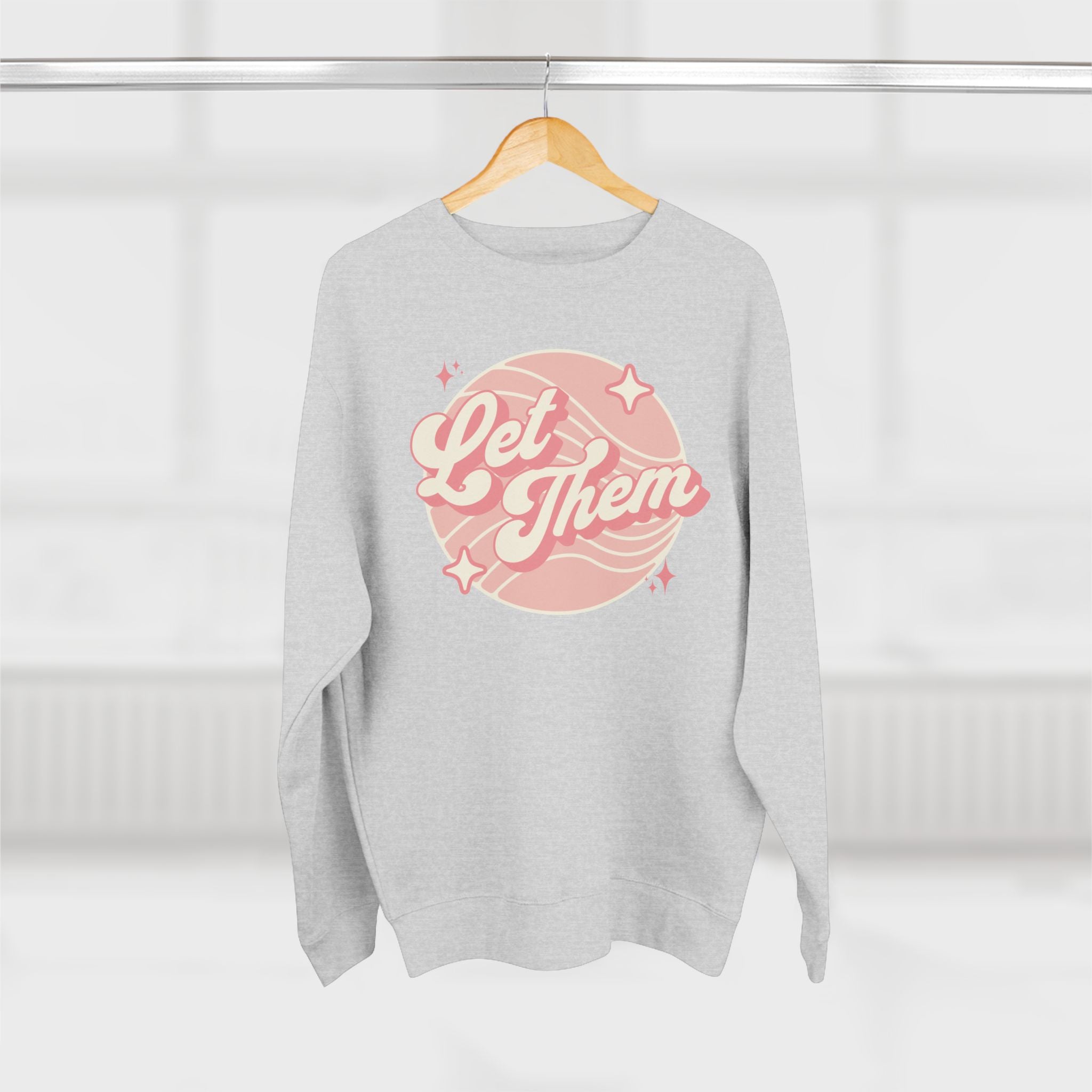 "Let Them" - Cozy Vintage Crewneck