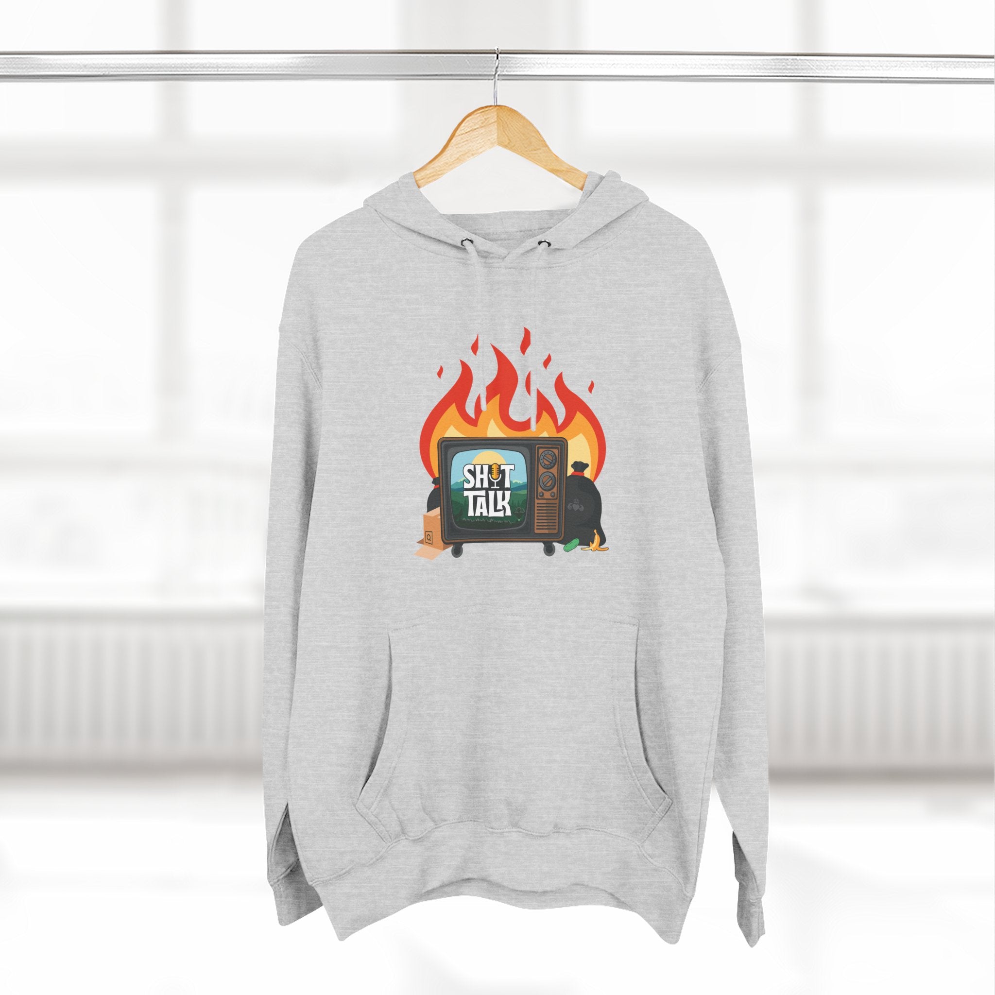 "Shit Talk" Official Logo - Hoodie Sweatshirt