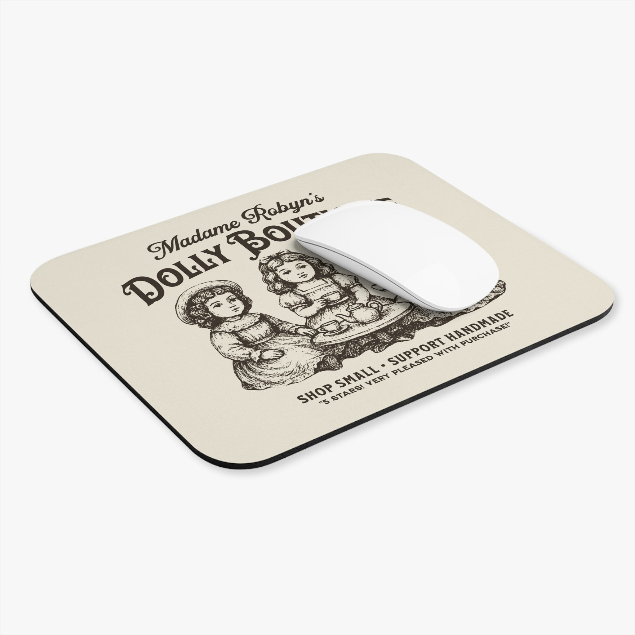 "Madame Robyn's Dolly Boutique" -  Mouse Pad