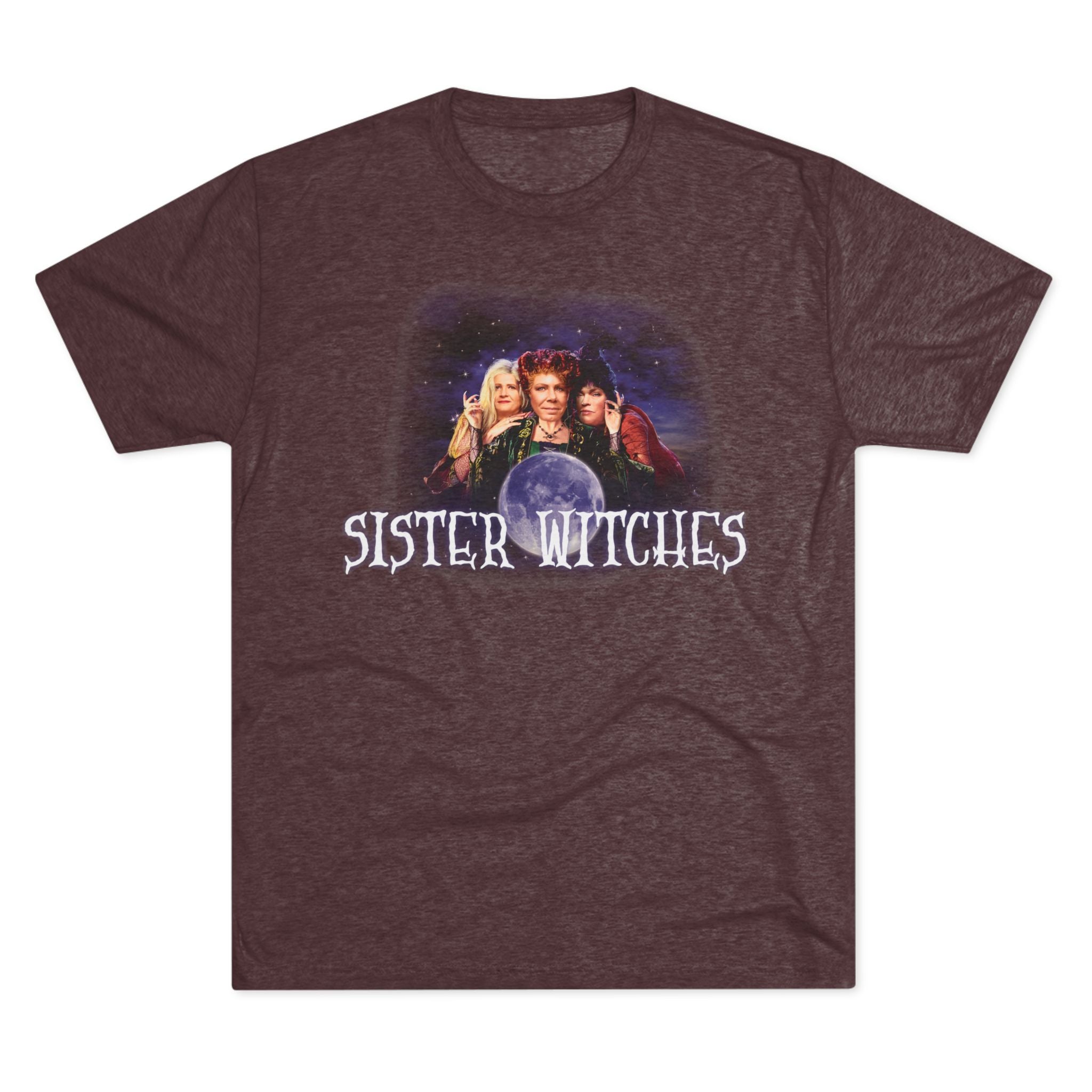 "Sister Witches" - Unisex Tri-Blend Crew Tee