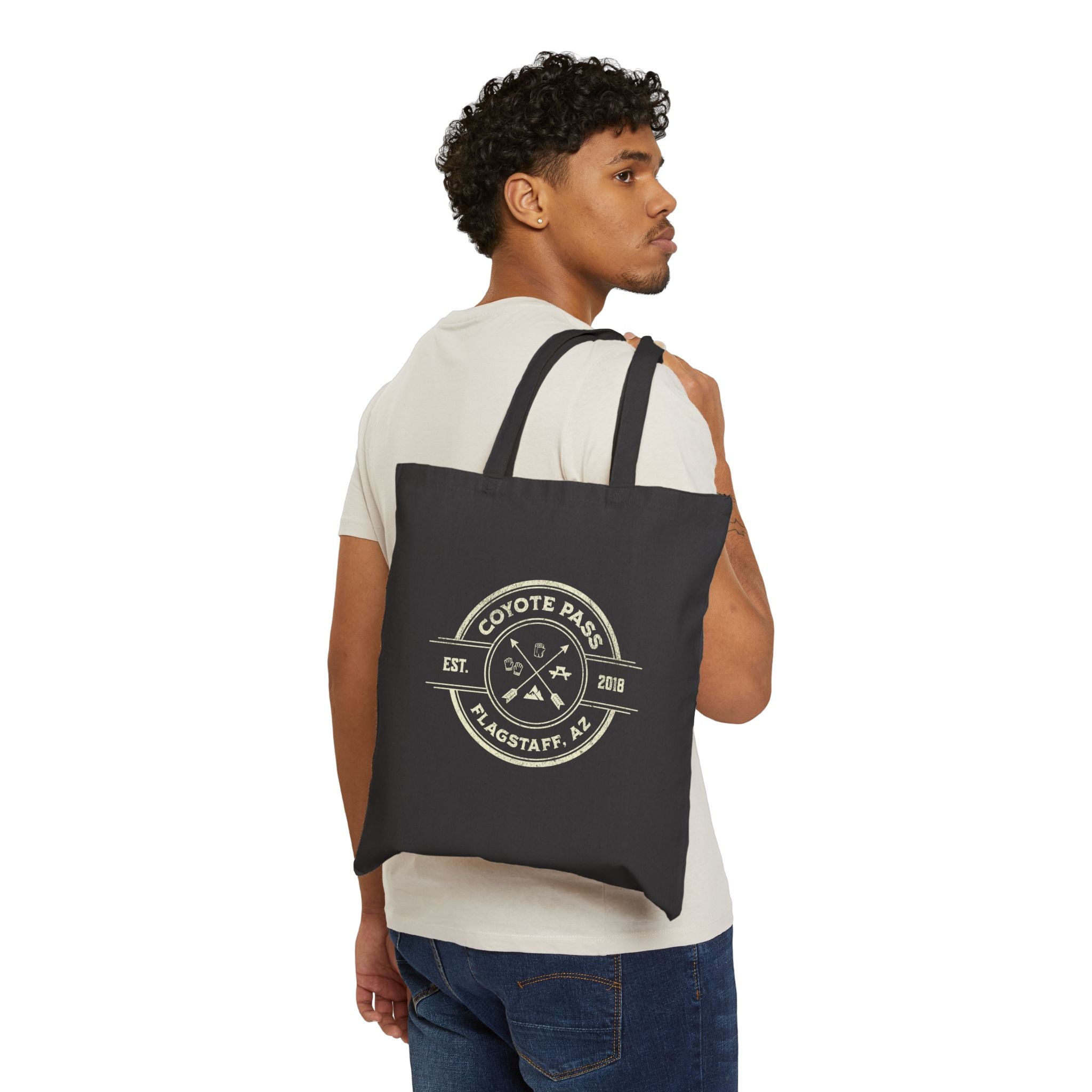 "Coyote Pass" - Canvas Tote Bag