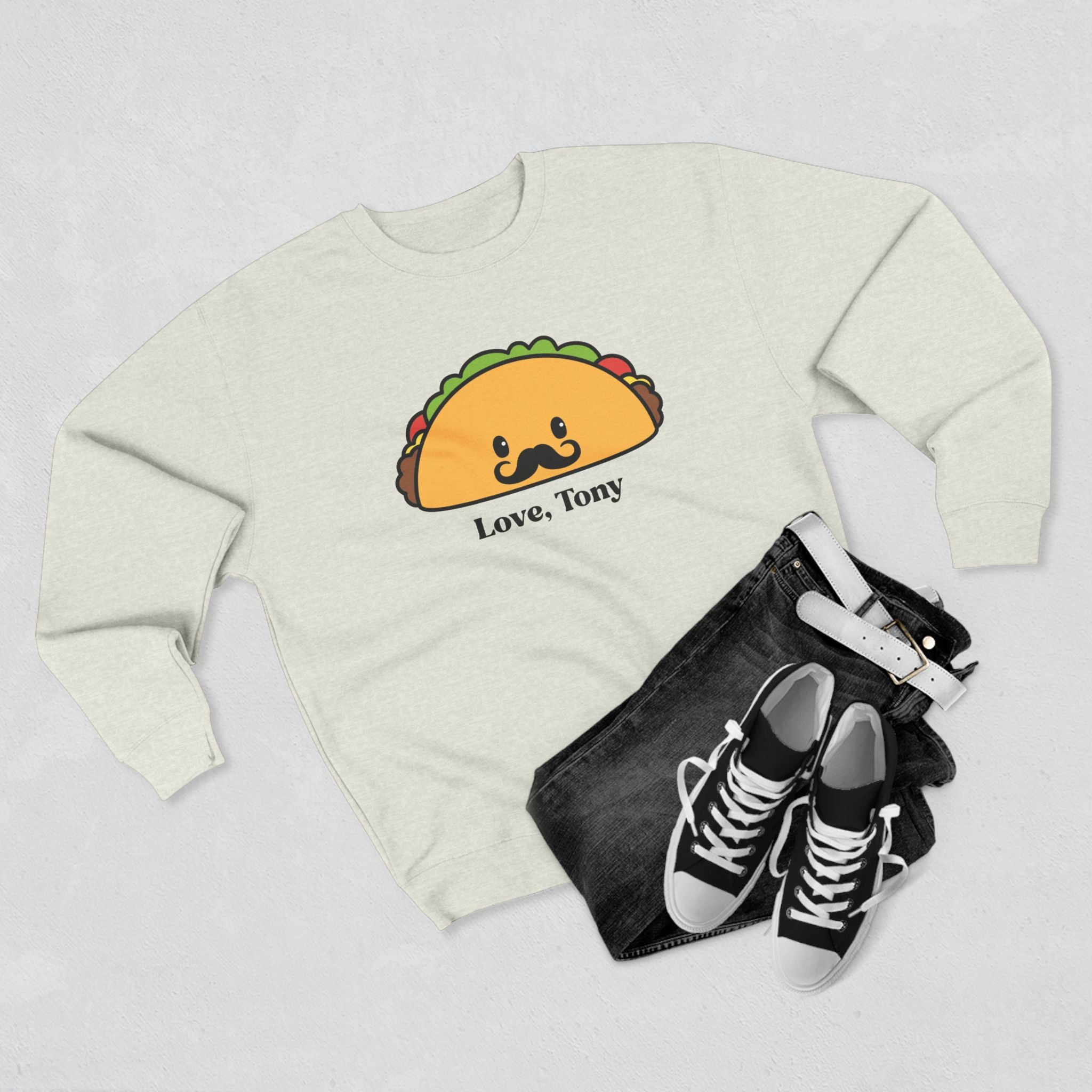 "Love, Tony" - Crewneck Sweatshirt