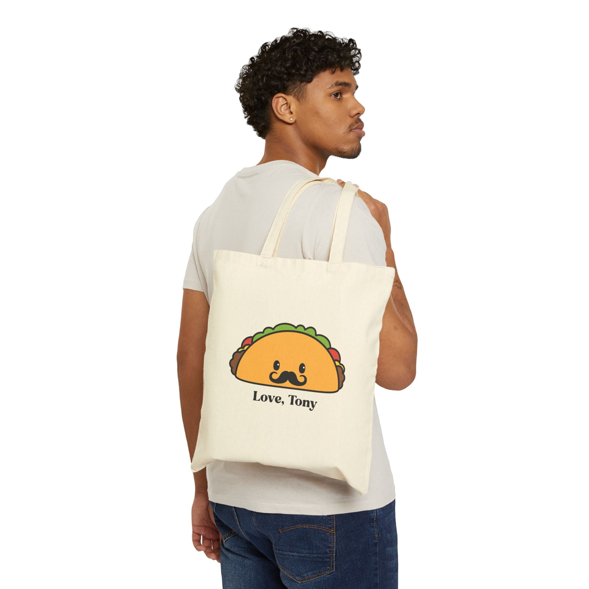 "Love, Tony" - Canvas Tote Bag