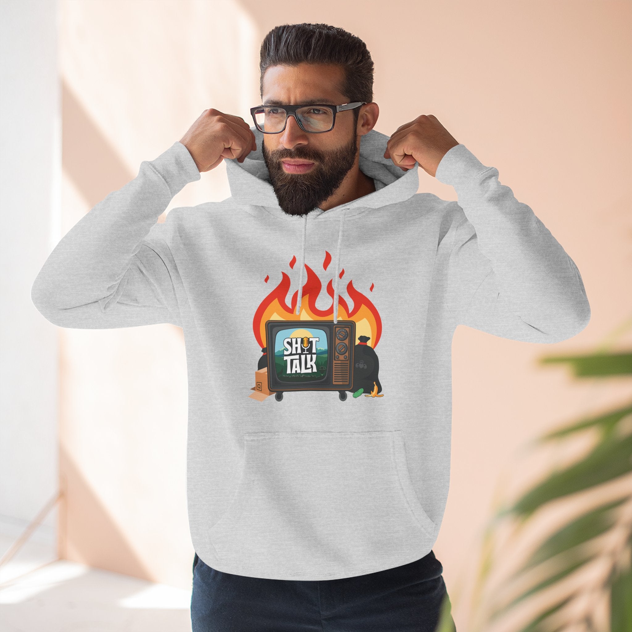 "Shit Talk" Official - Fleece Hoodie