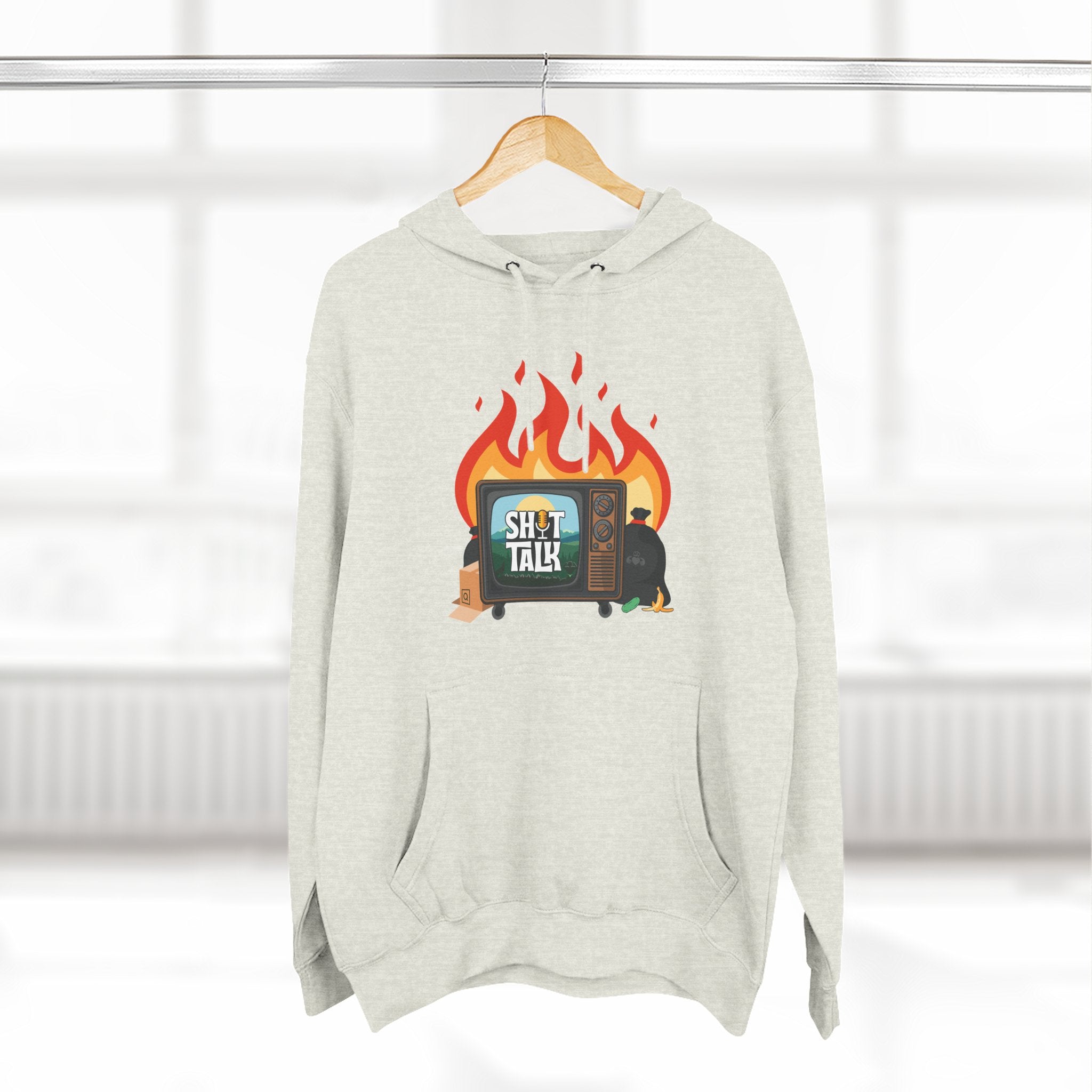"Shit Talk" Official - Fleece Hoodie