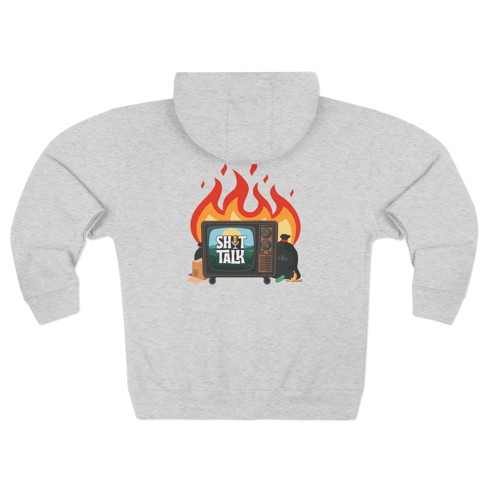 "Shit Talk" Official - Unisex Zip Hoodie