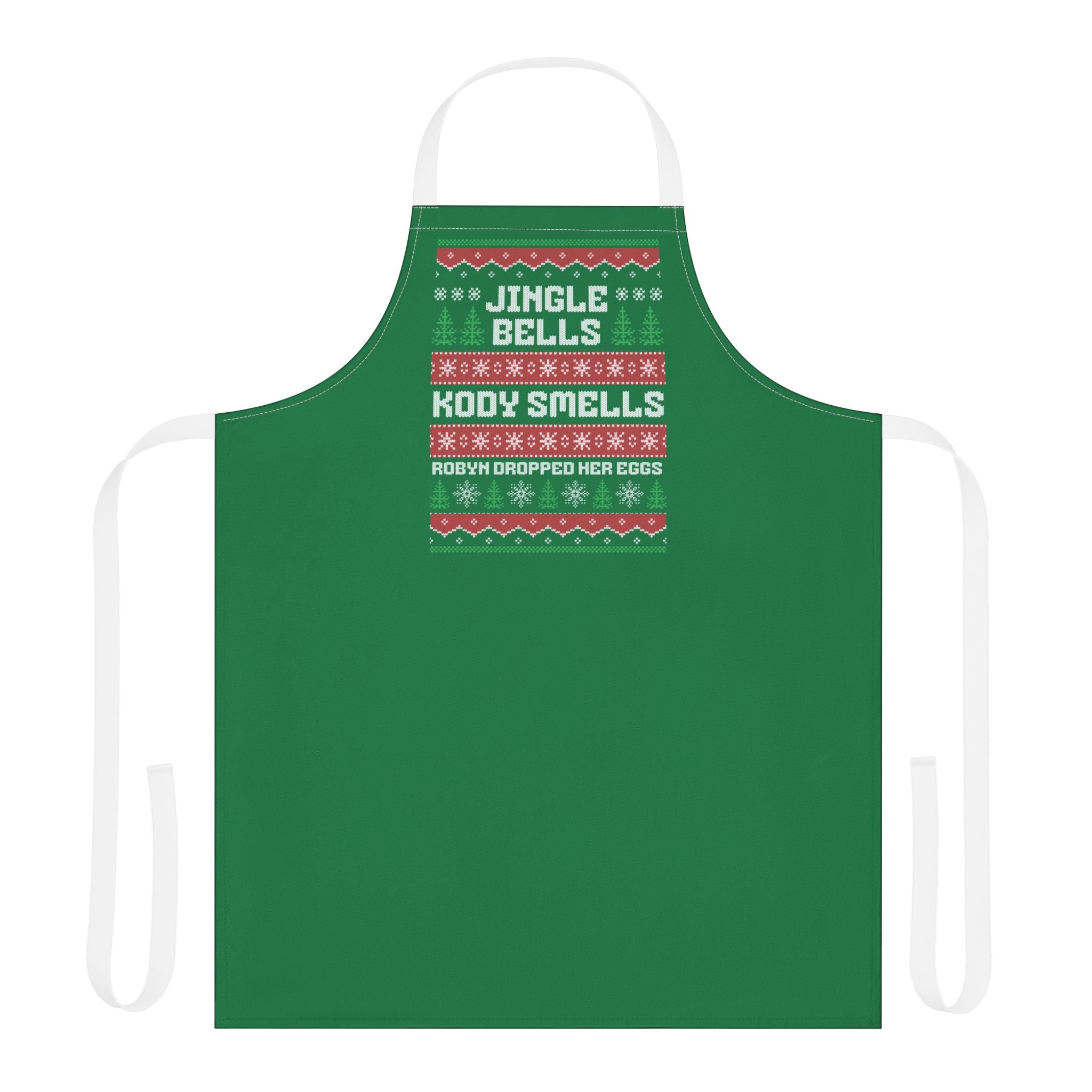 "Jingle Bells..." — Holiday Kitchen Apron