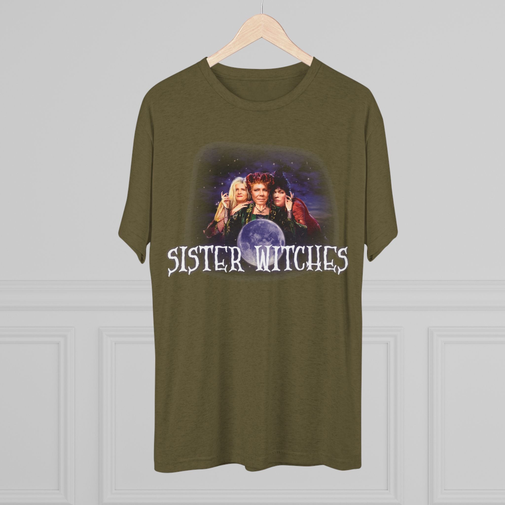 "Sister Witches" - Unisex Tri-Blend Crew Tee