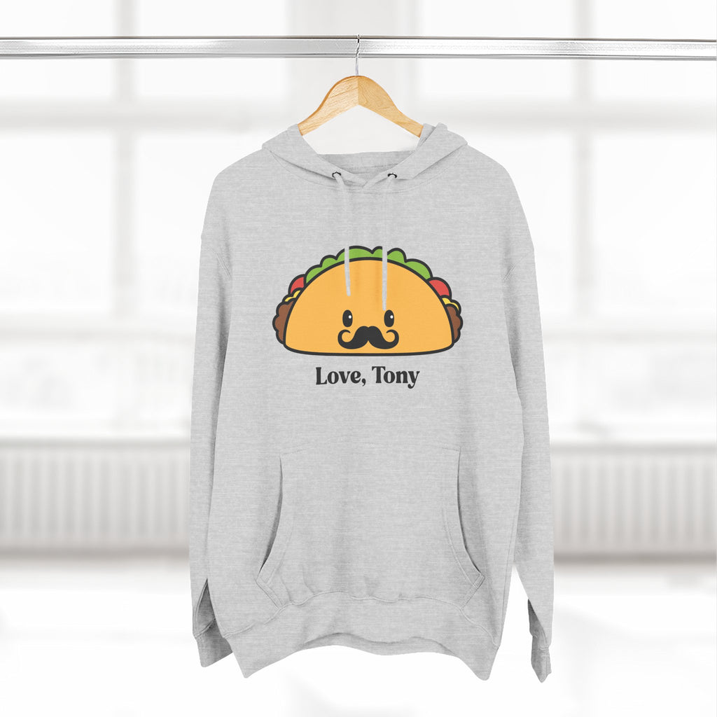 "Love, Tony" Hoodie Sweatshirt