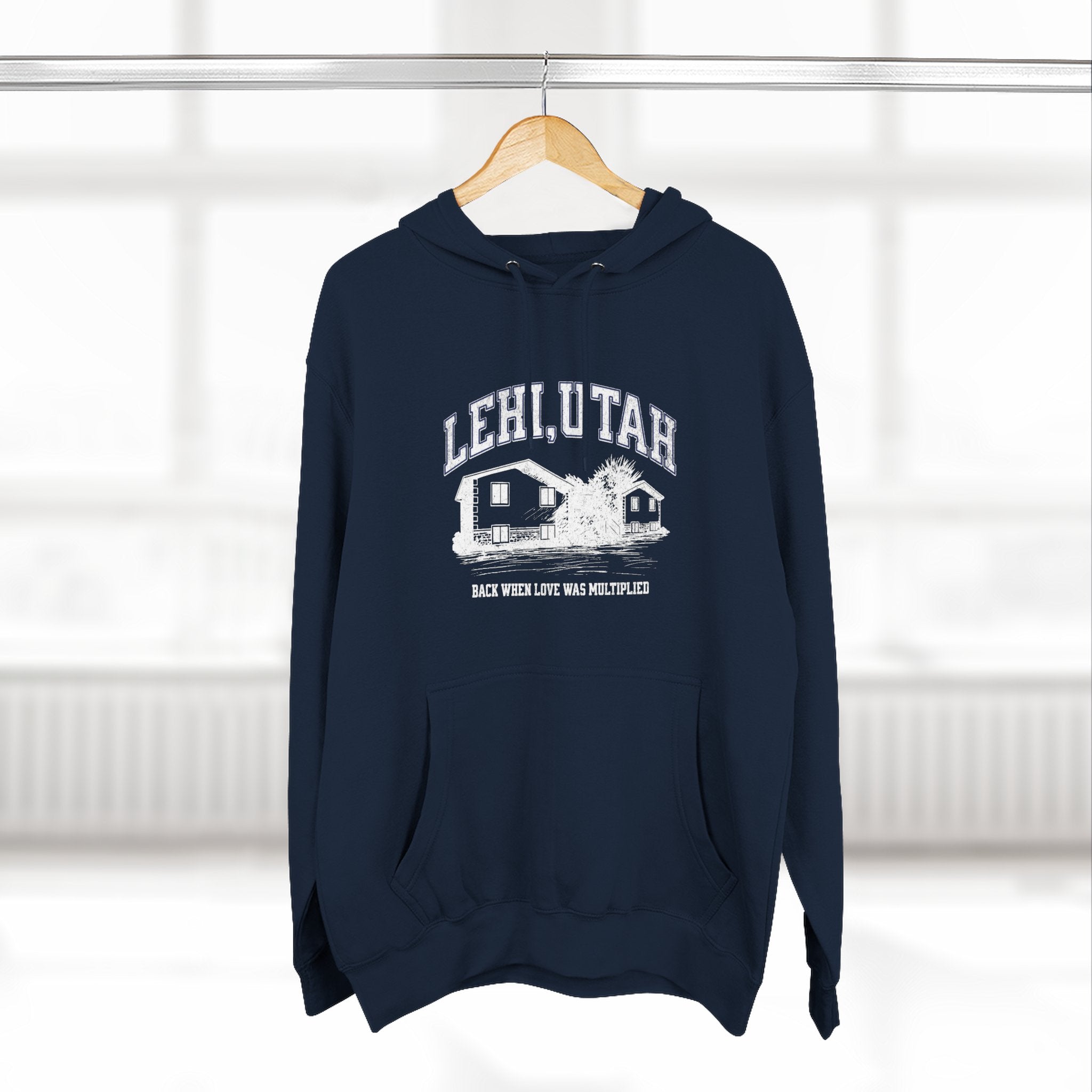 "Lehi, Utah" Hoodie Sweatshirt