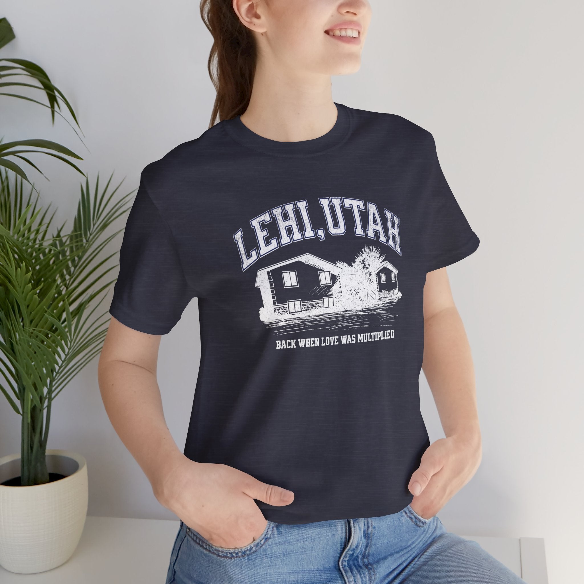 "Lehi, Utah" - Inspirational Unisex Tee