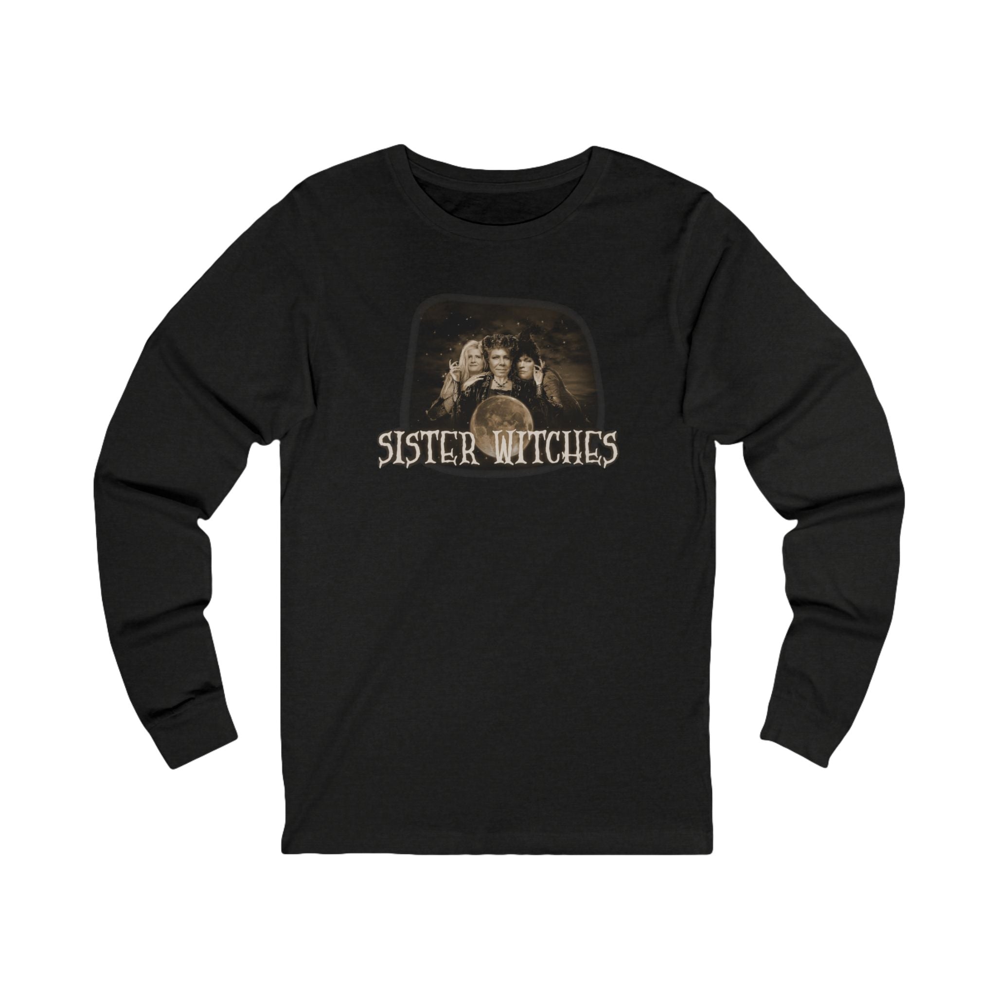 "Sister Witches" (Sepia) - Long Sleeve Tee