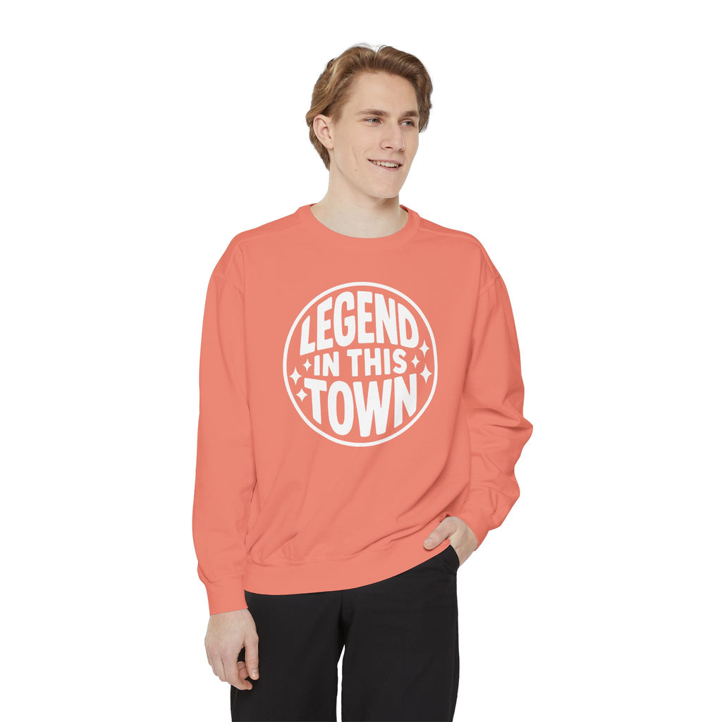 "Legend in this Town" Official Cozy Unisex Crewneck