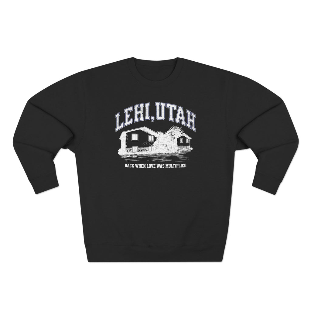"Lehi, Utah" - Cozy Vintage Crewneck