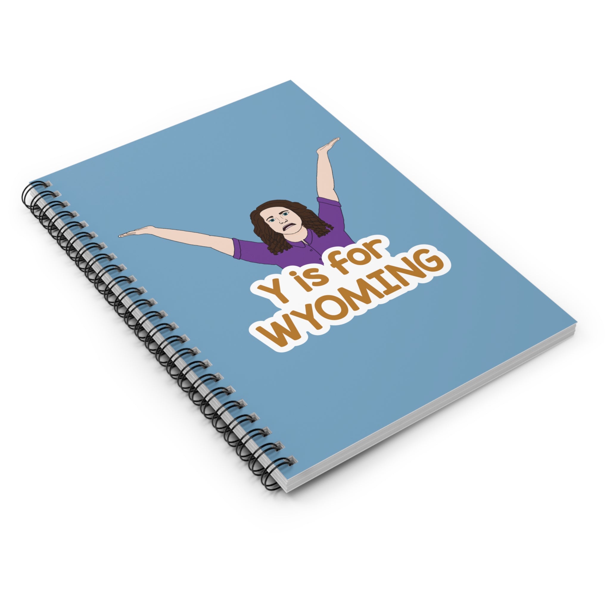 "Y is for WYOMING" - Small Notebook