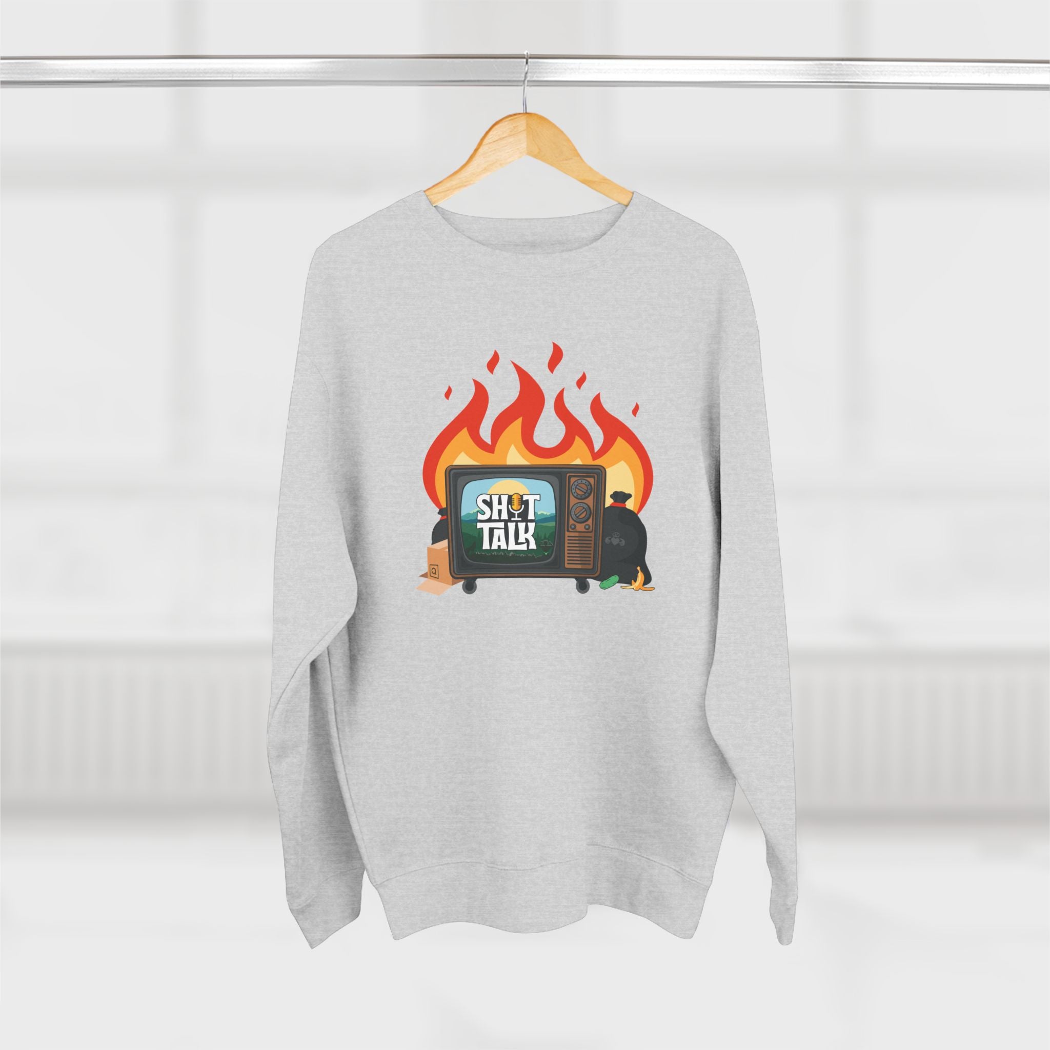 "Shit Talk" Official Logo - Crewneck Sweatshirt