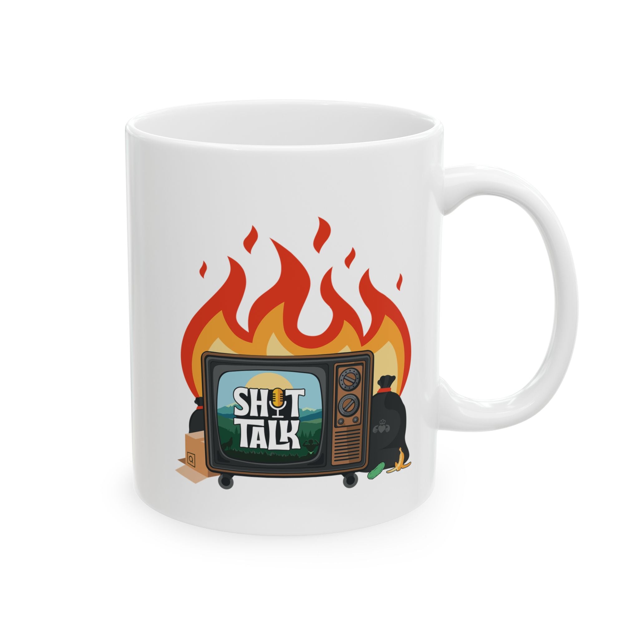"Shit Talk" Official - Ceramic Coffee Mug