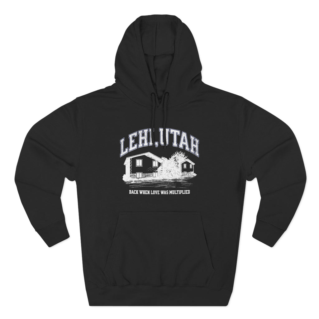 "Lehi, Utah" - Fleece Hoodie