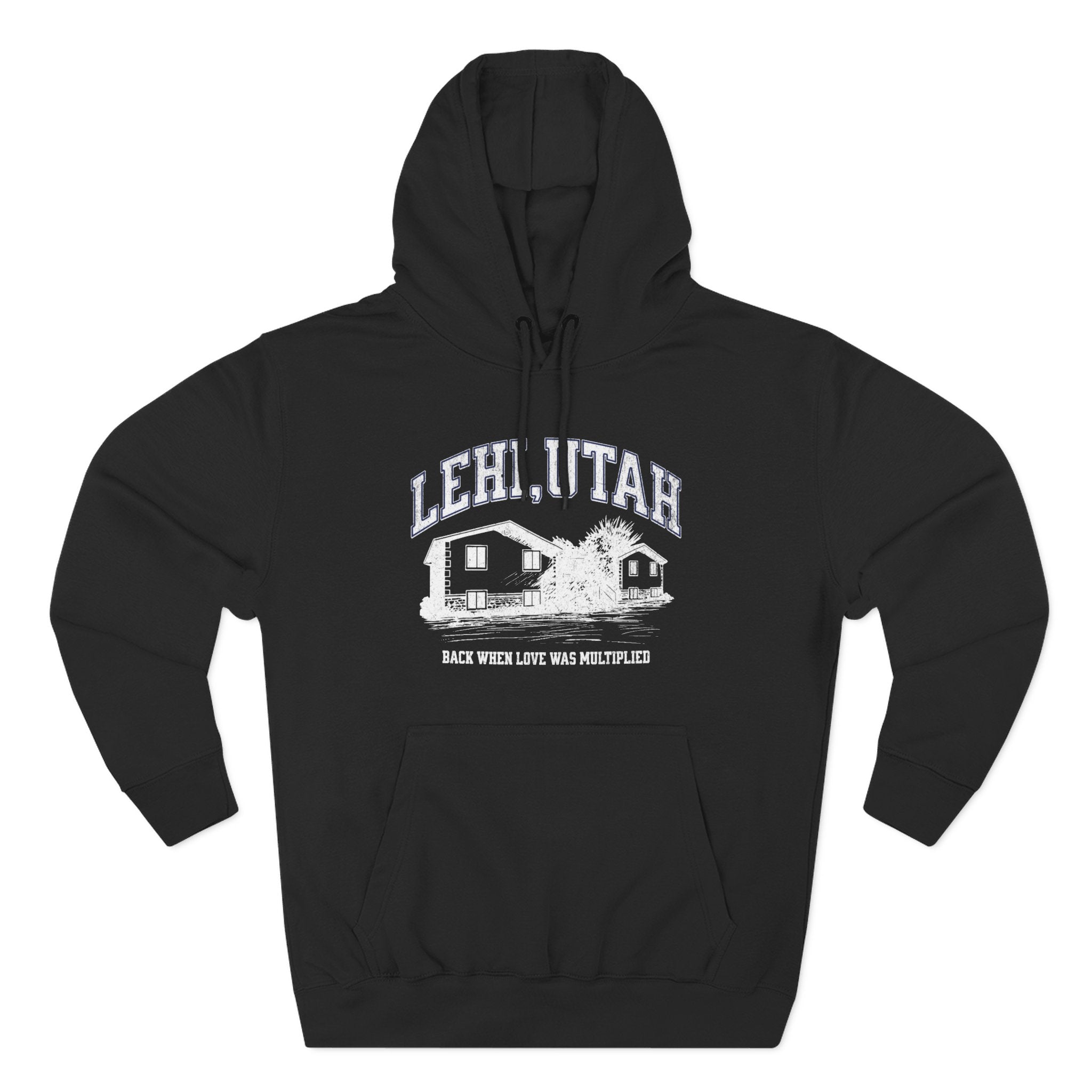"Lehi, Utah" - Fleece Hoodie