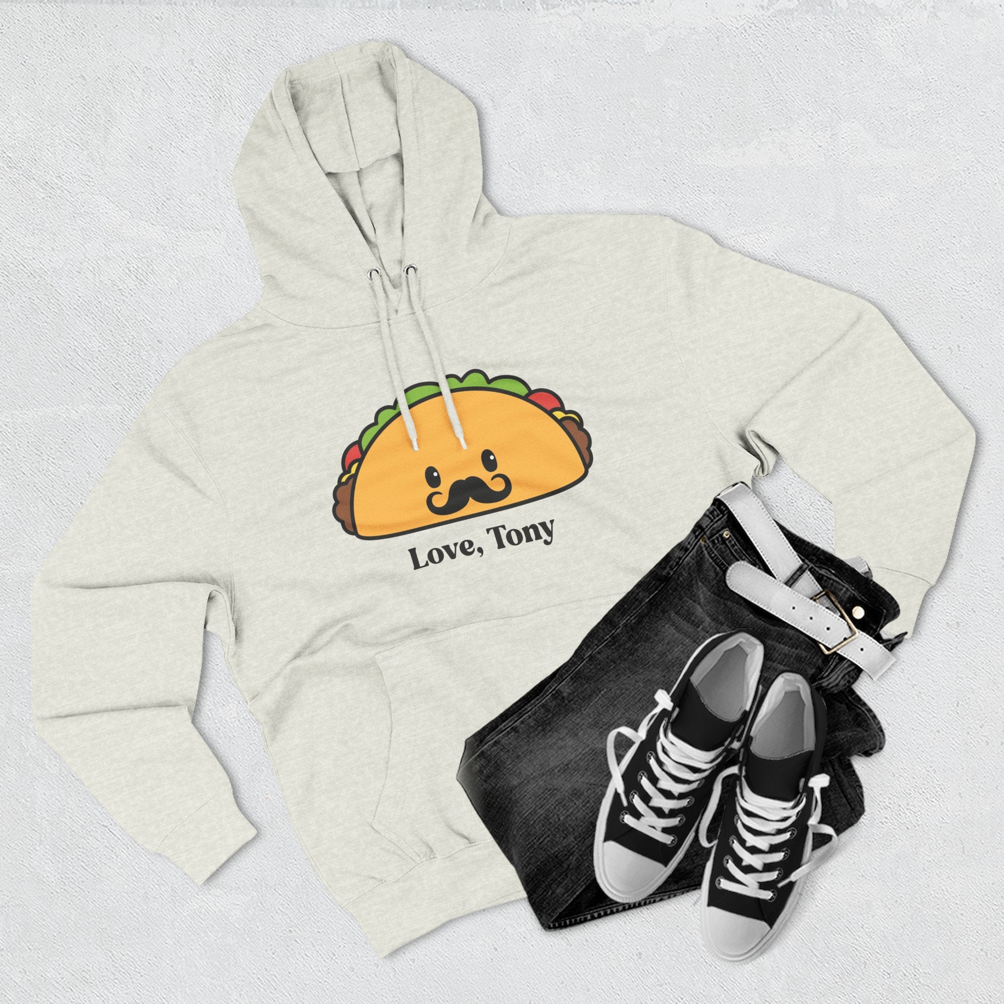 "Love, Tony" Hoodie Sweatshirt