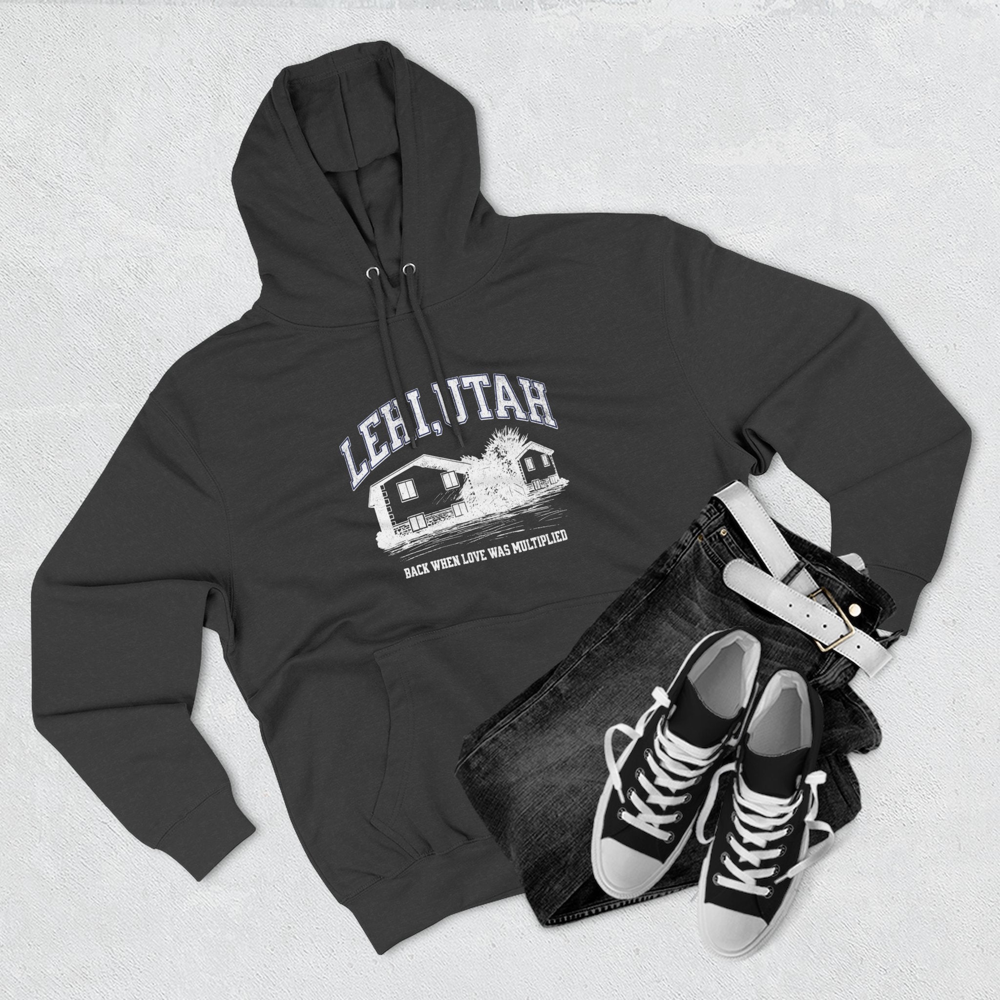 "Lehi, Utah" Hoodie Sweatshirt