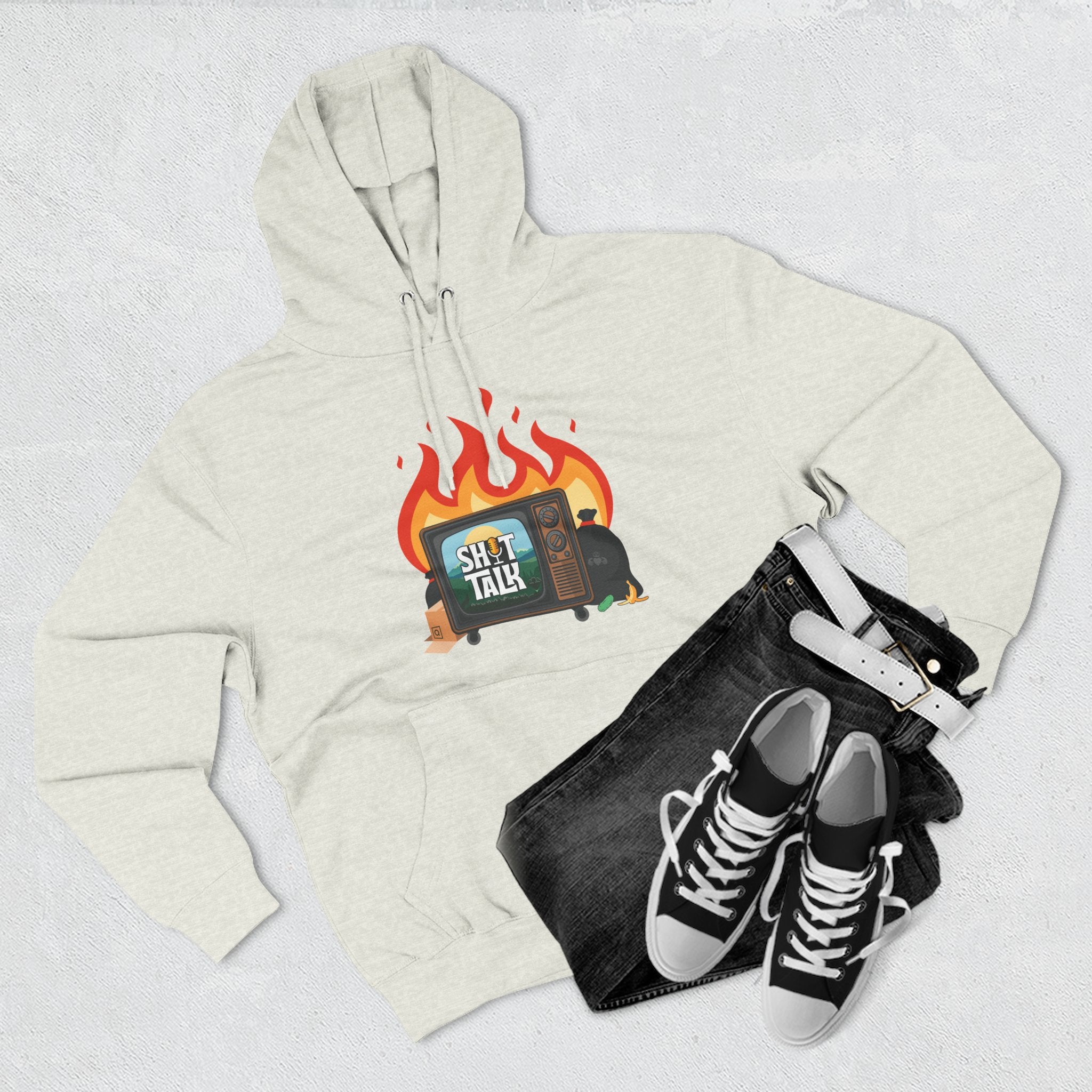 "Shit Talk" Official - Fleece Hoodie