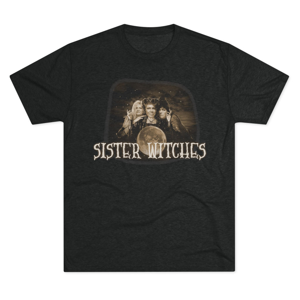 "Sister Witches" (Sepia) - Unisex Tri-Blend Crew Tee