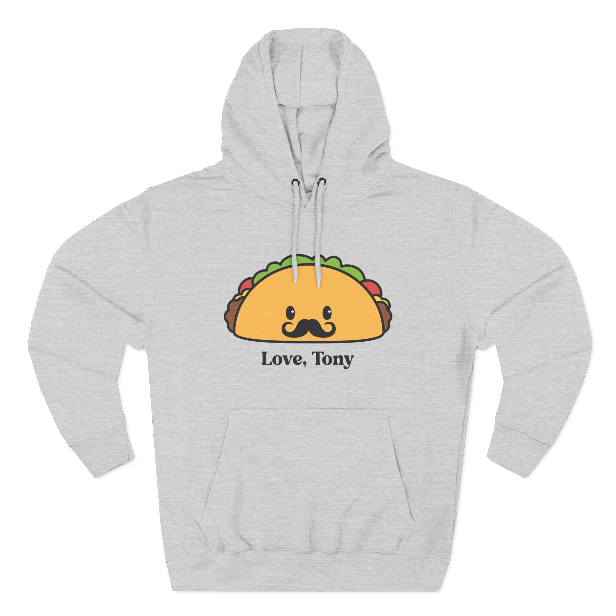 "Love, Tony" Hoodie Sweatshirt