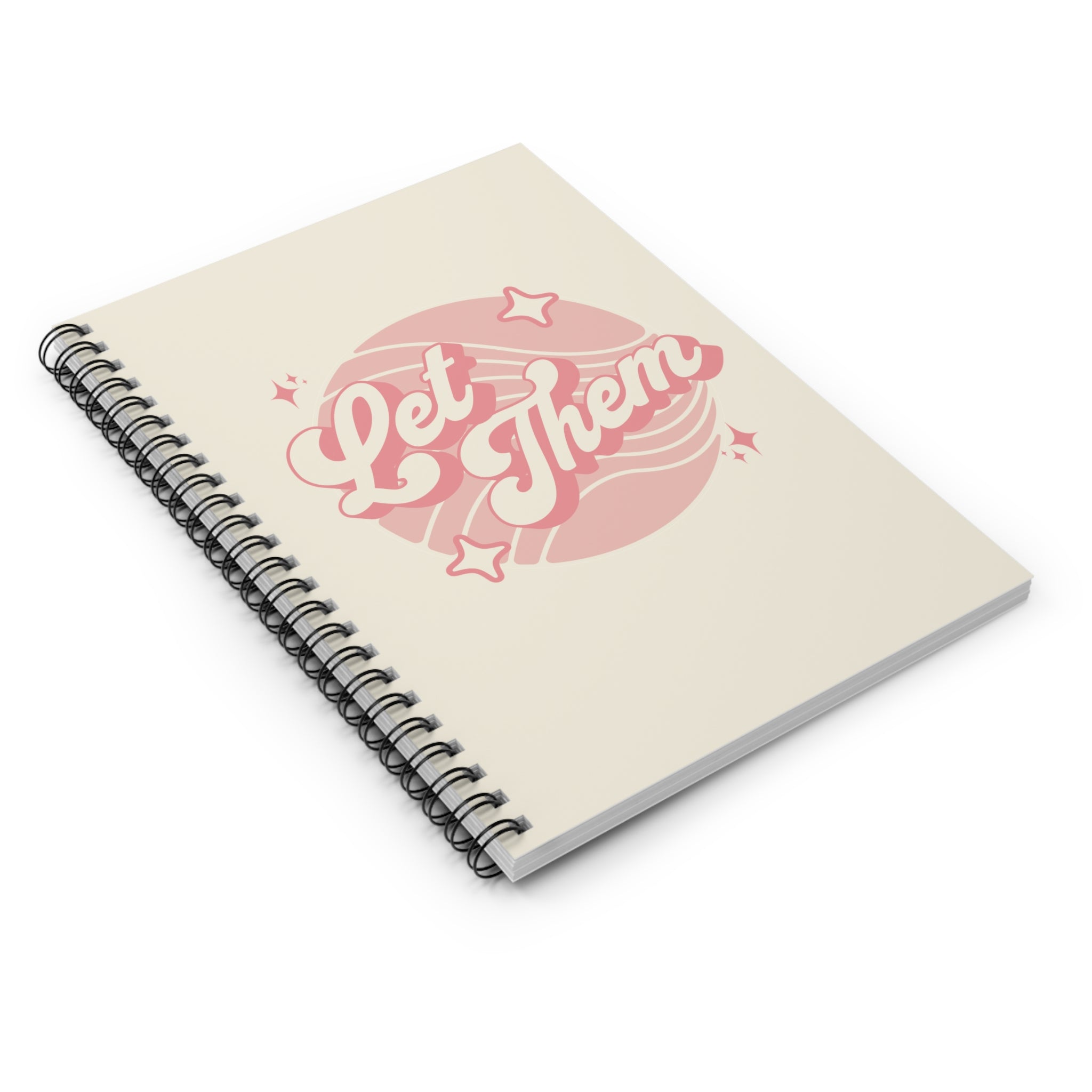 "Let Them" - Small Spiral Notebook