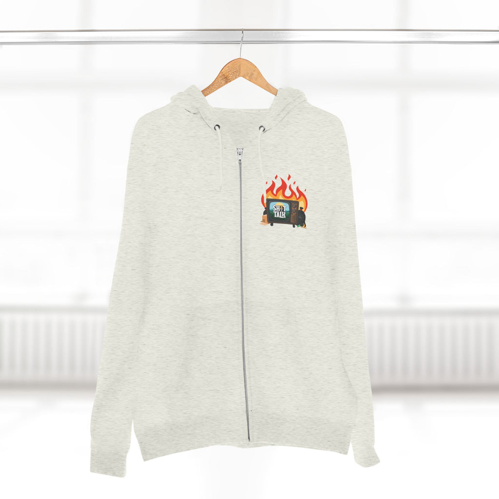 "Shit Talk" Official - Unisex Zip Hoodie