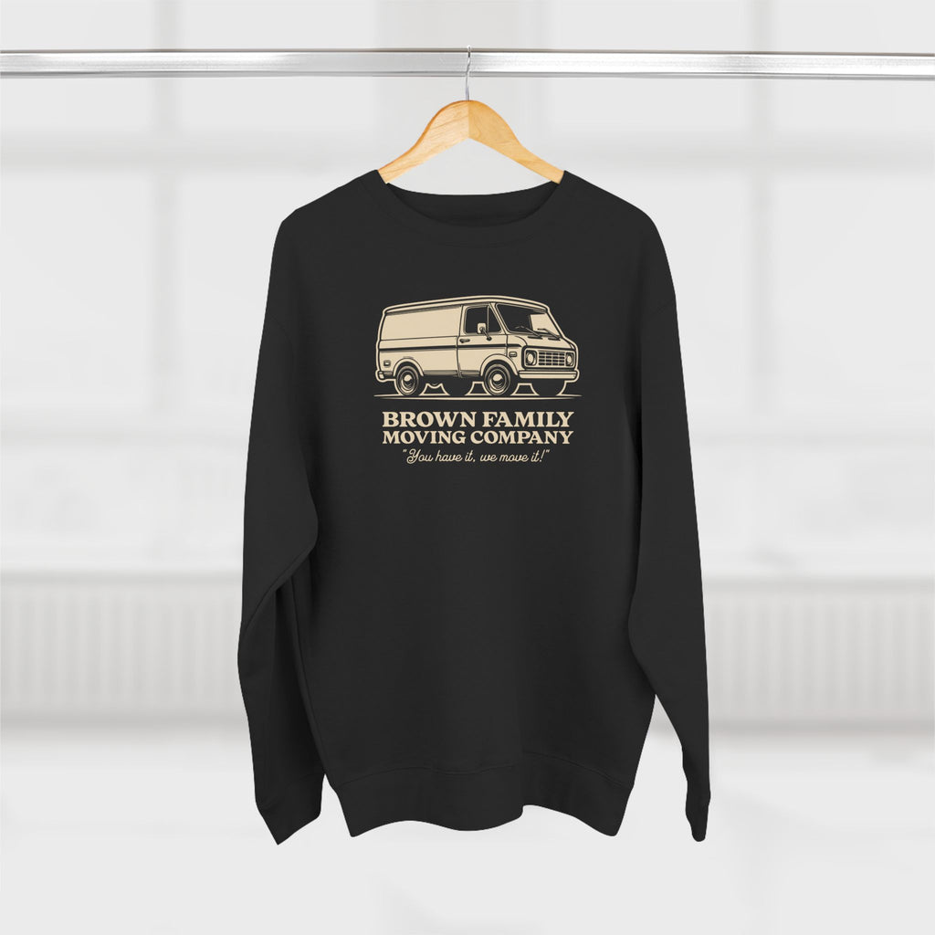 "Brown Family Moving Company" - Cozy Vintage Crewneck
