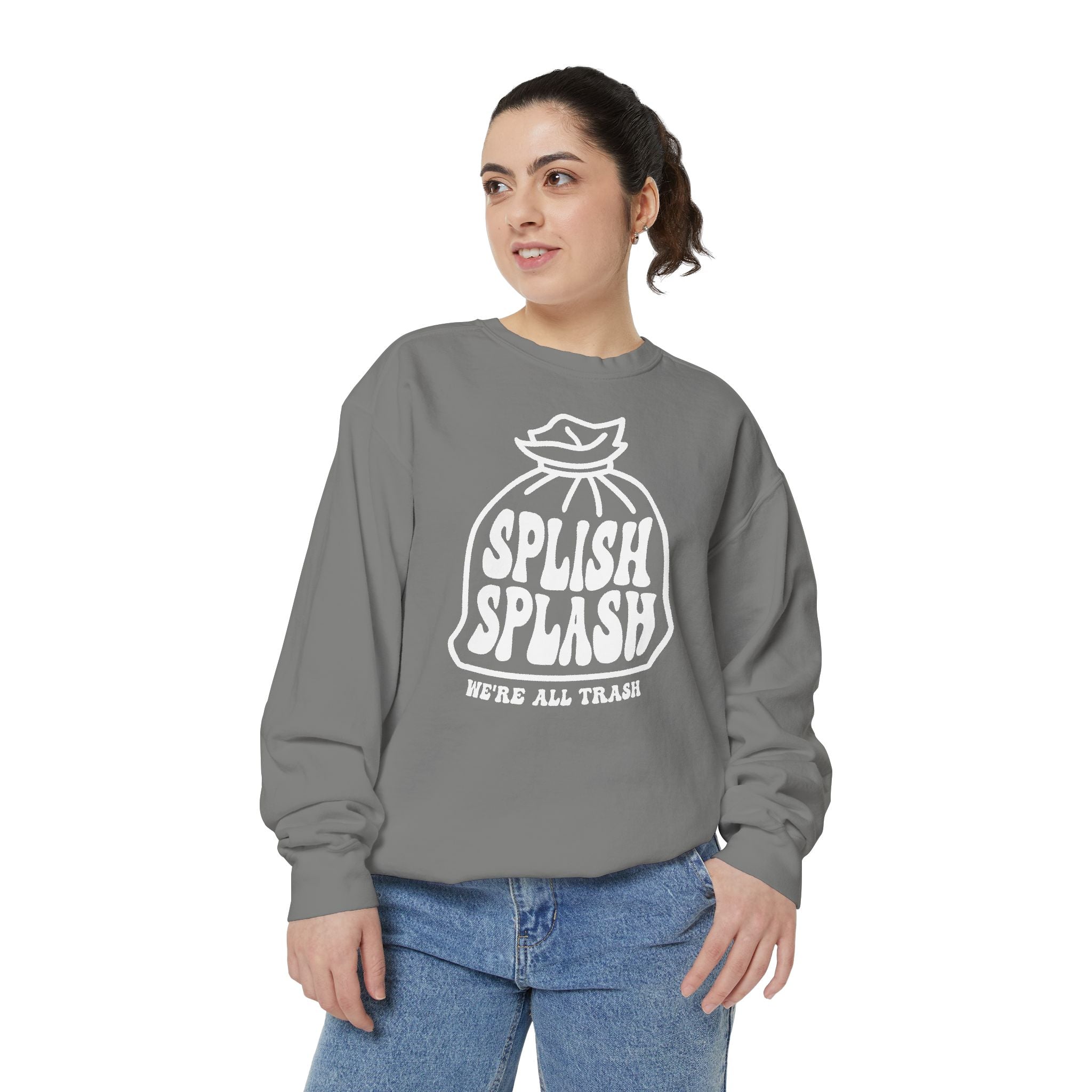 "Splish Splash" Cozy Unisex Crewneck