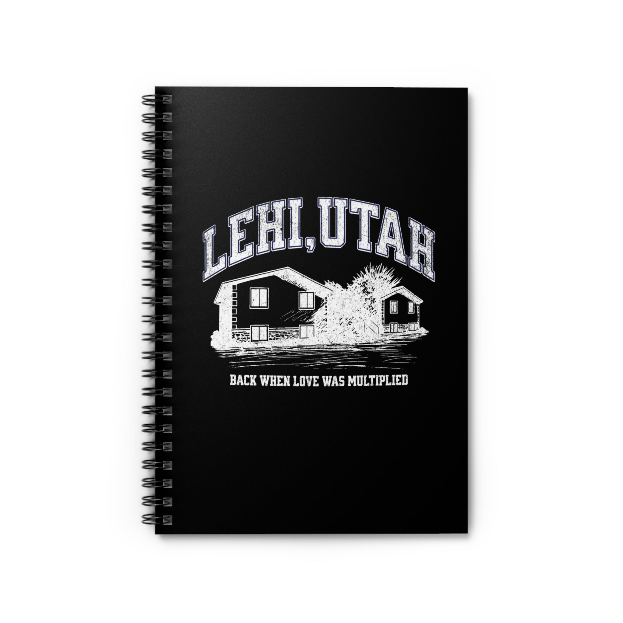 "Lehi, Utah" - Small Spiral Notebook