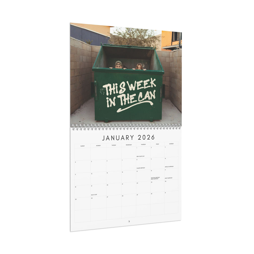 2026 Official "Shit Talk" Calendar