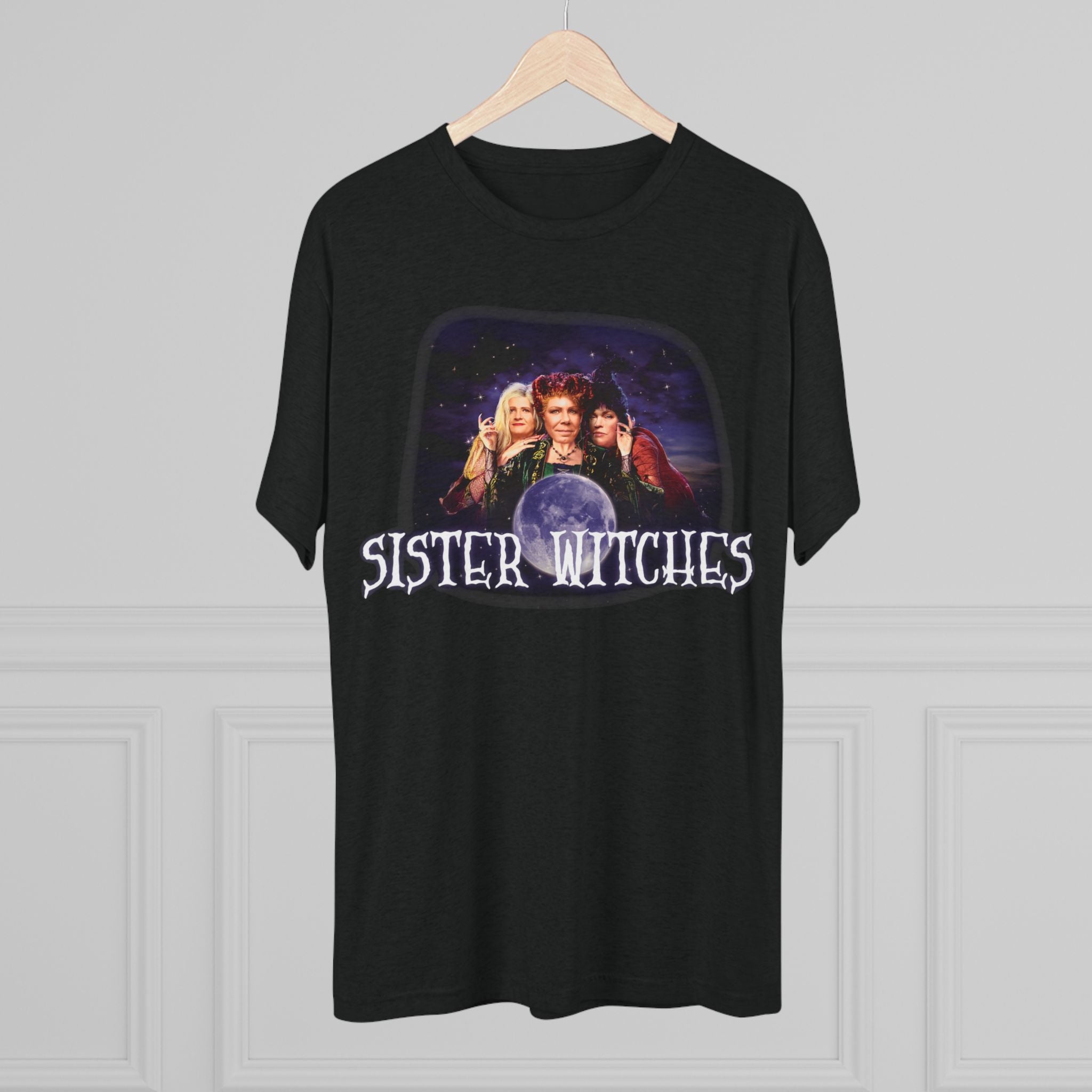 "Sister Witches" - Unisex Tri-Blend Crew Tee