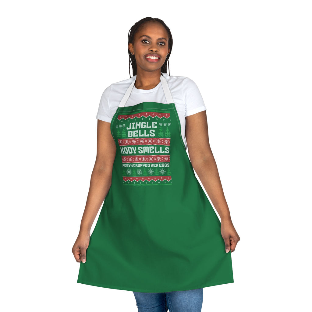 "Jingle Bells..." — Holiday Kitchen Apron