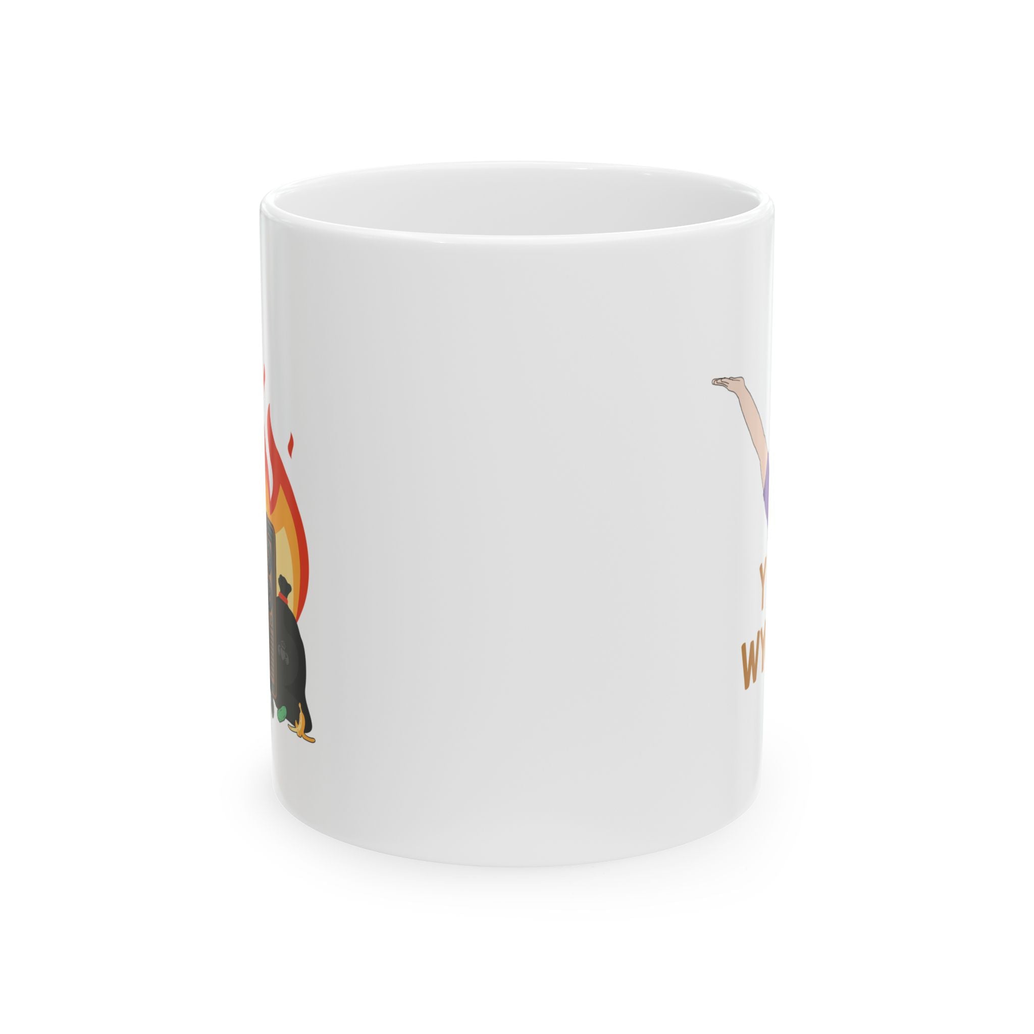 "Y is for WYOMING" - Ceramic Coffee Mug