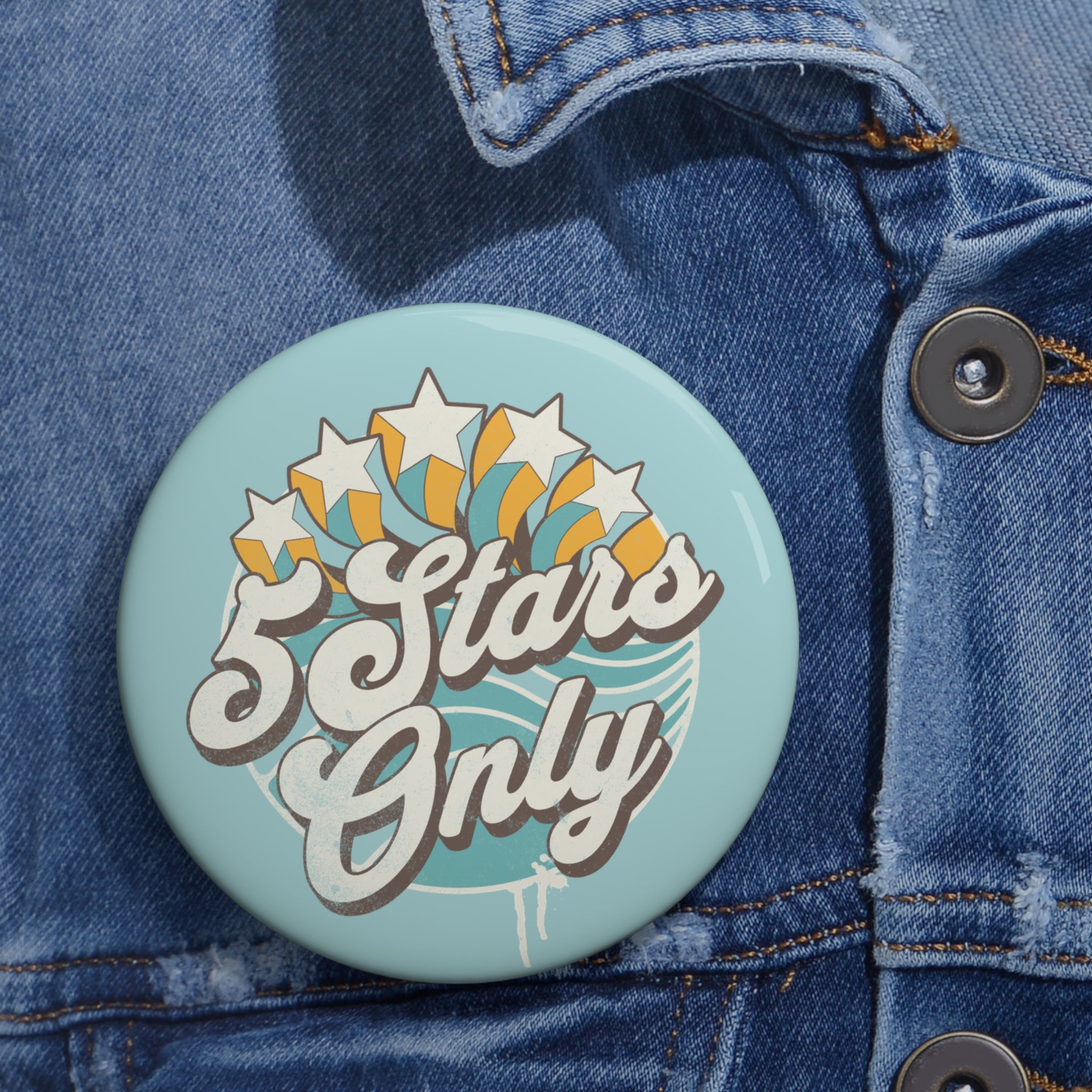 "5 Stars Only" - Pin Button