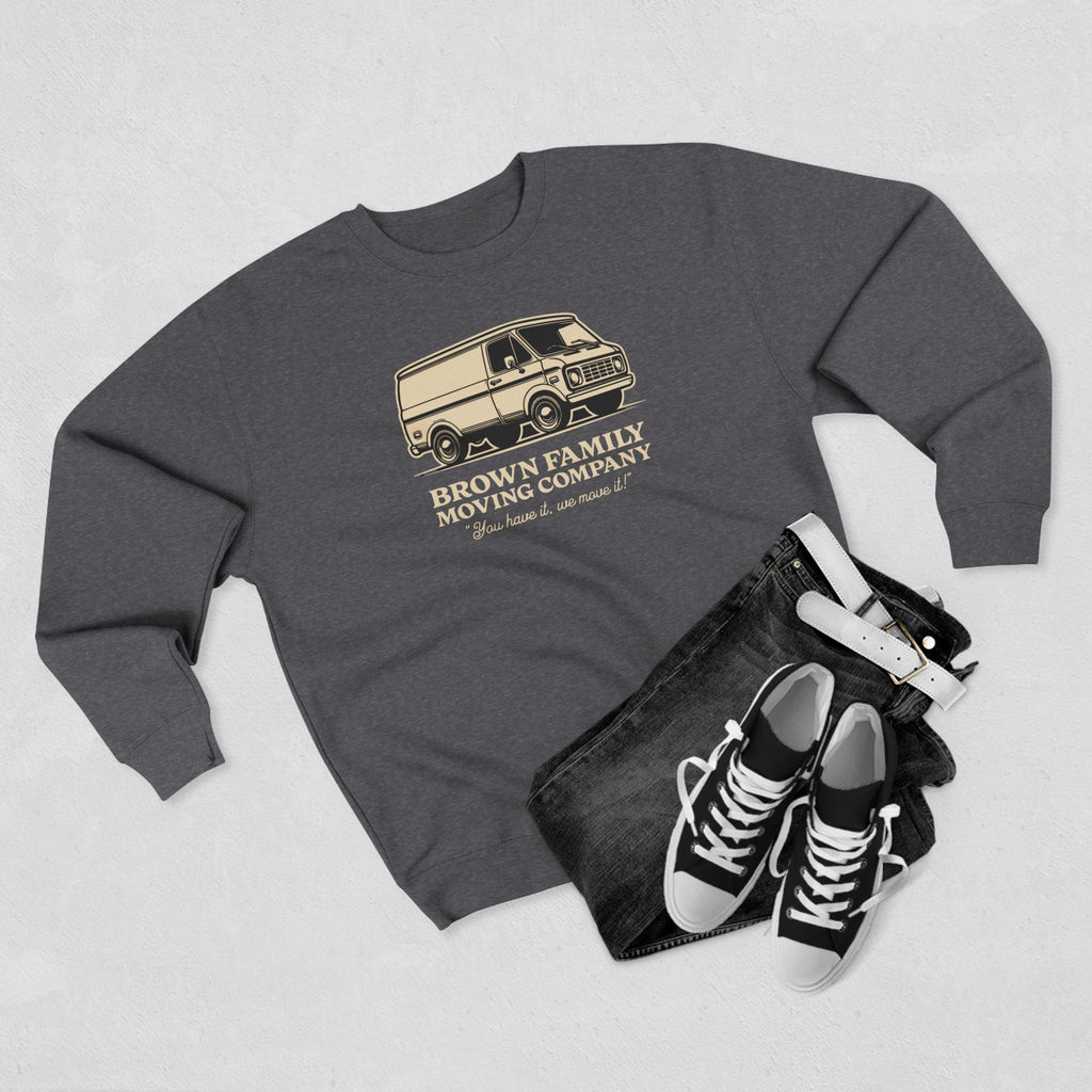 "Brown Family Moving Company" - Cozy Vintage Crewneck
