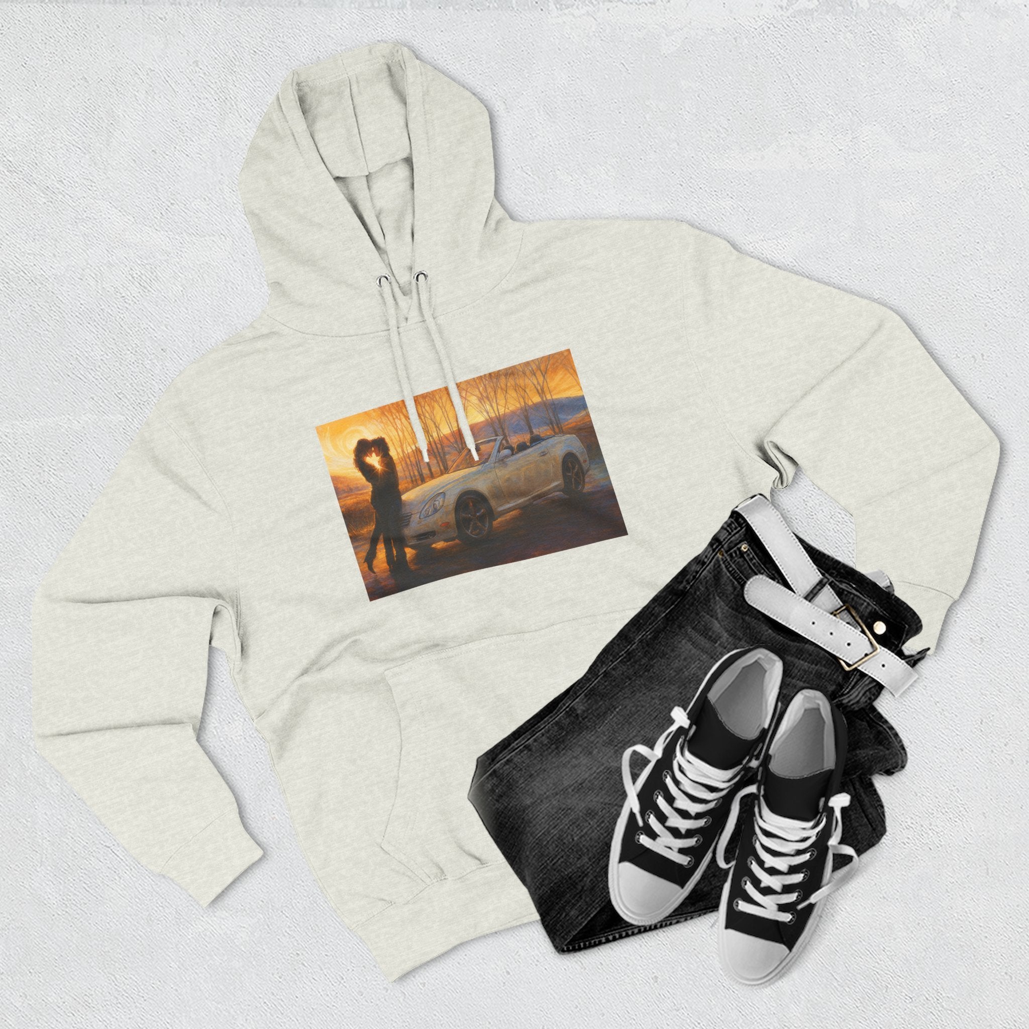 "Soul Mates" feat. The Fanning's Little White Sports Car - Hoodie Sweatshirt