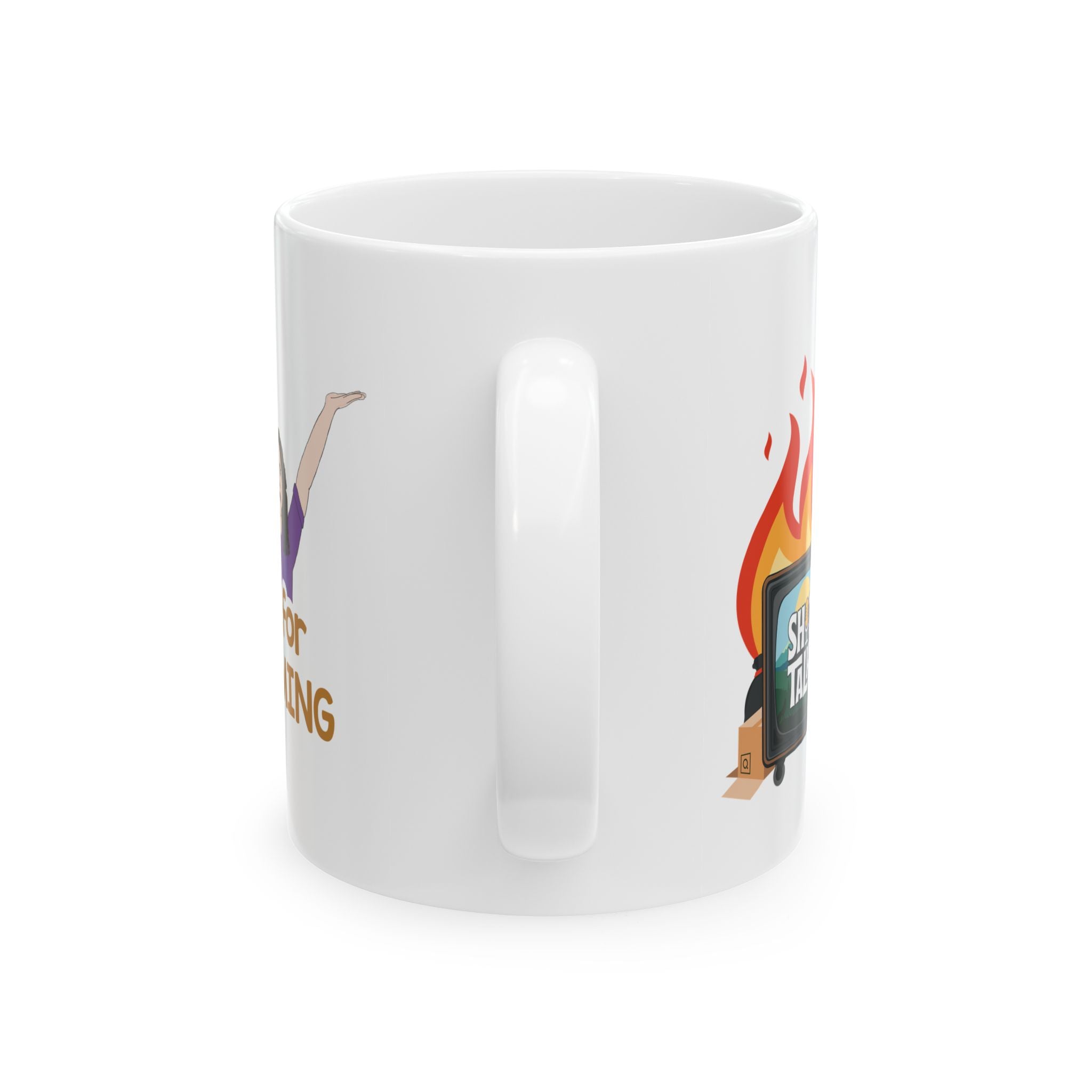 "Y is for WYOMING" - Ceramic Coffee Mug