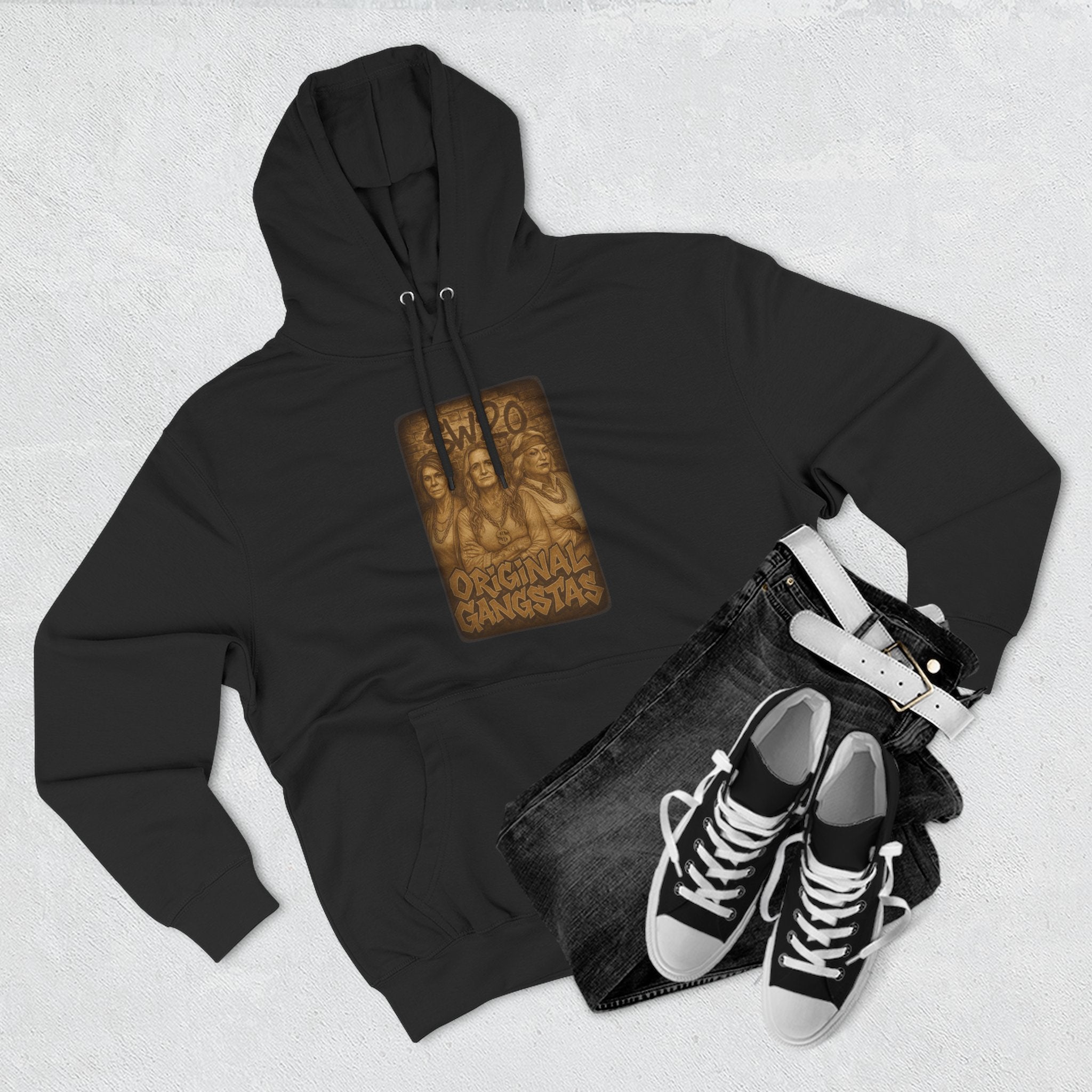 "Original Gangstas" - Fleece Hoodie