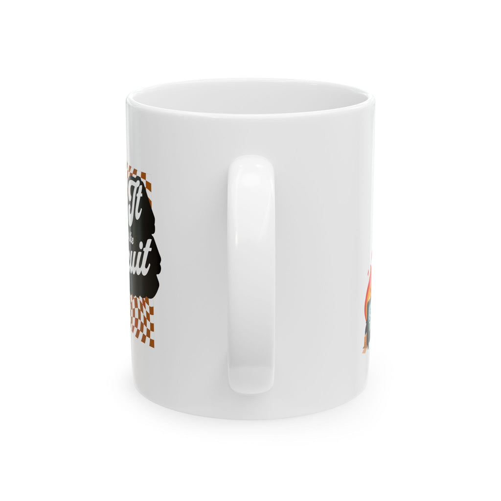 "Risk It to get the Biscuit" - Ceramic Coffee Mug
